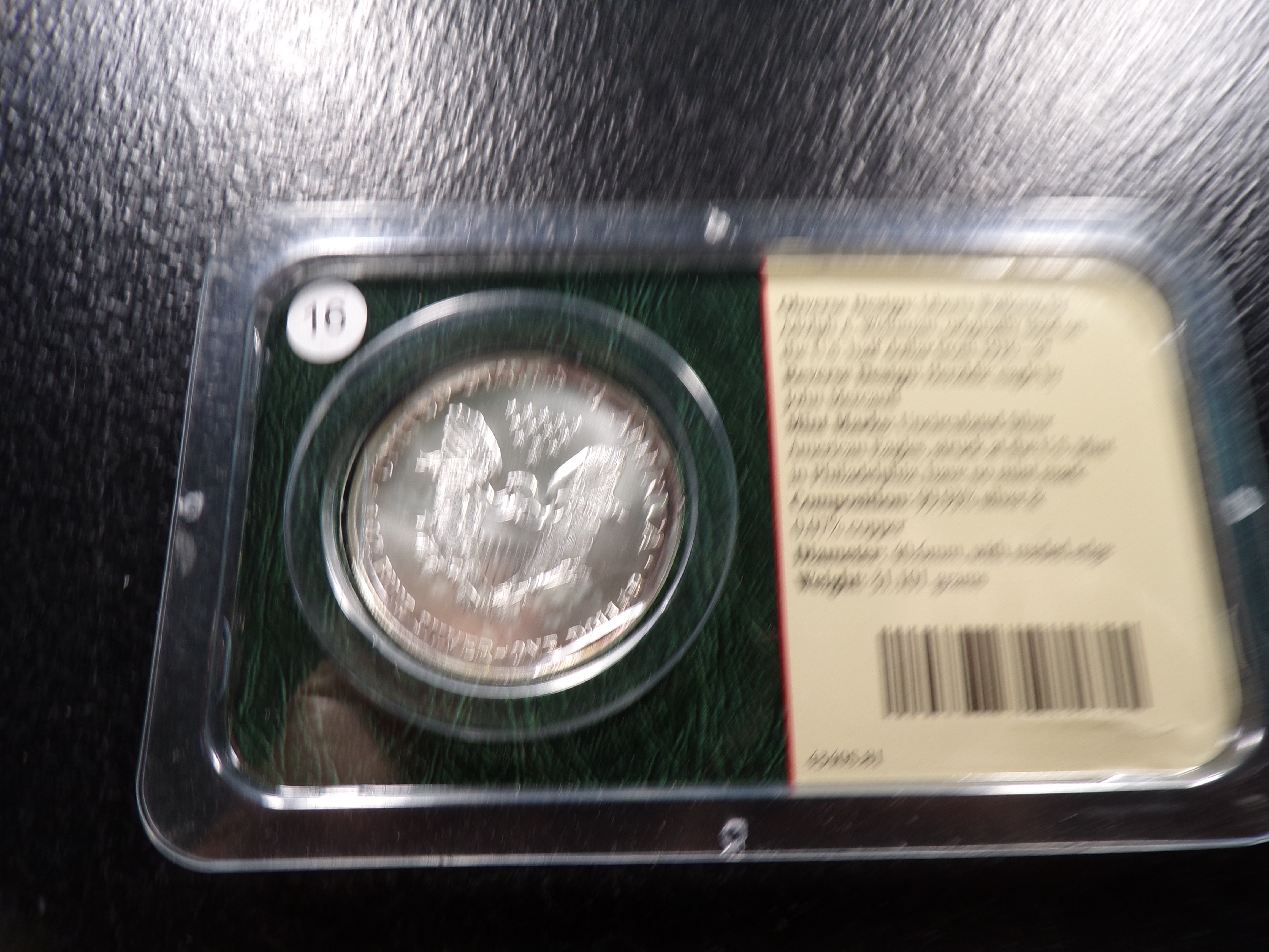 1999 AMERICAN SILVER EAGLE DOLLAR