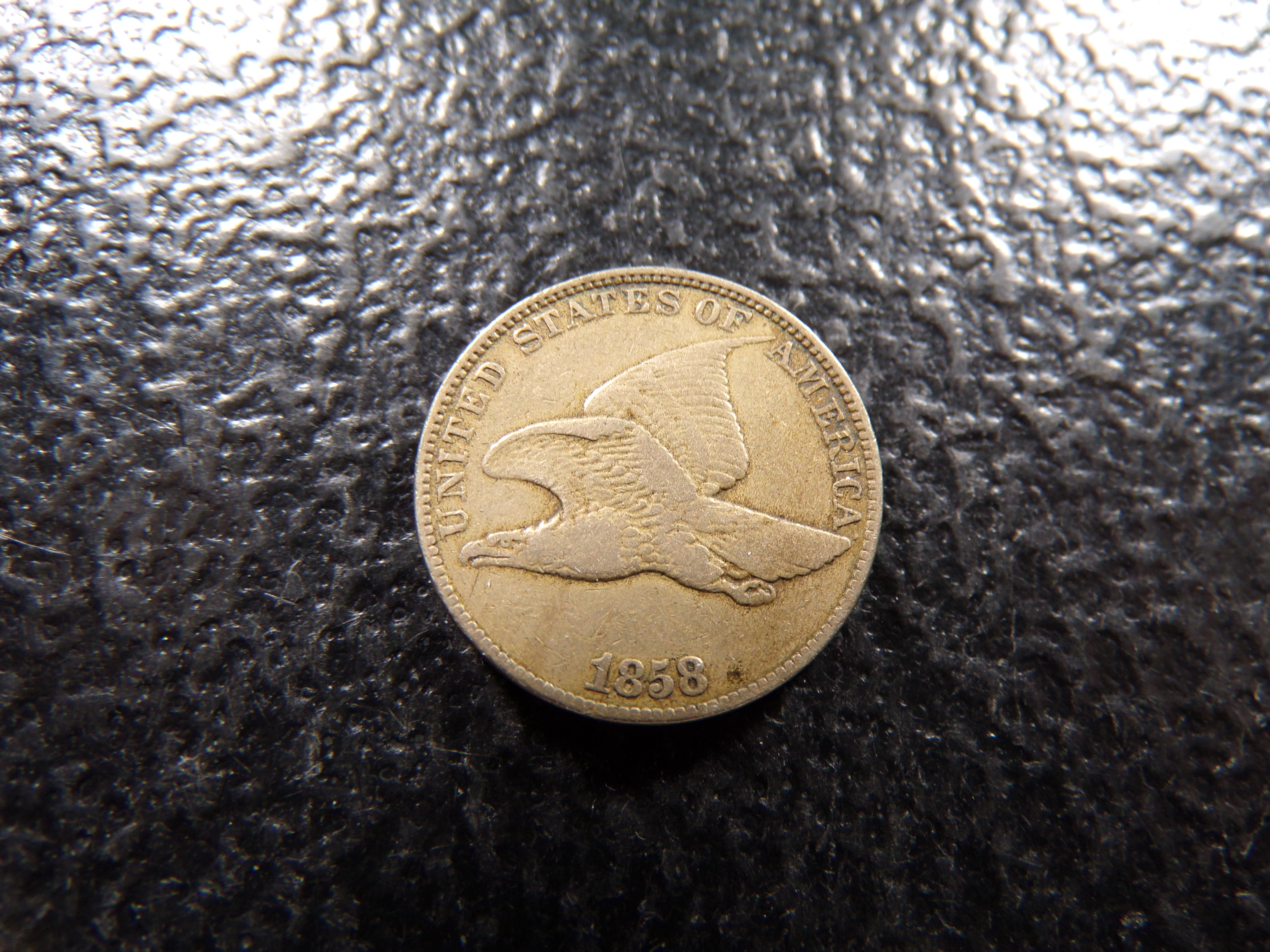 1858 FLYING EAGLE CENT