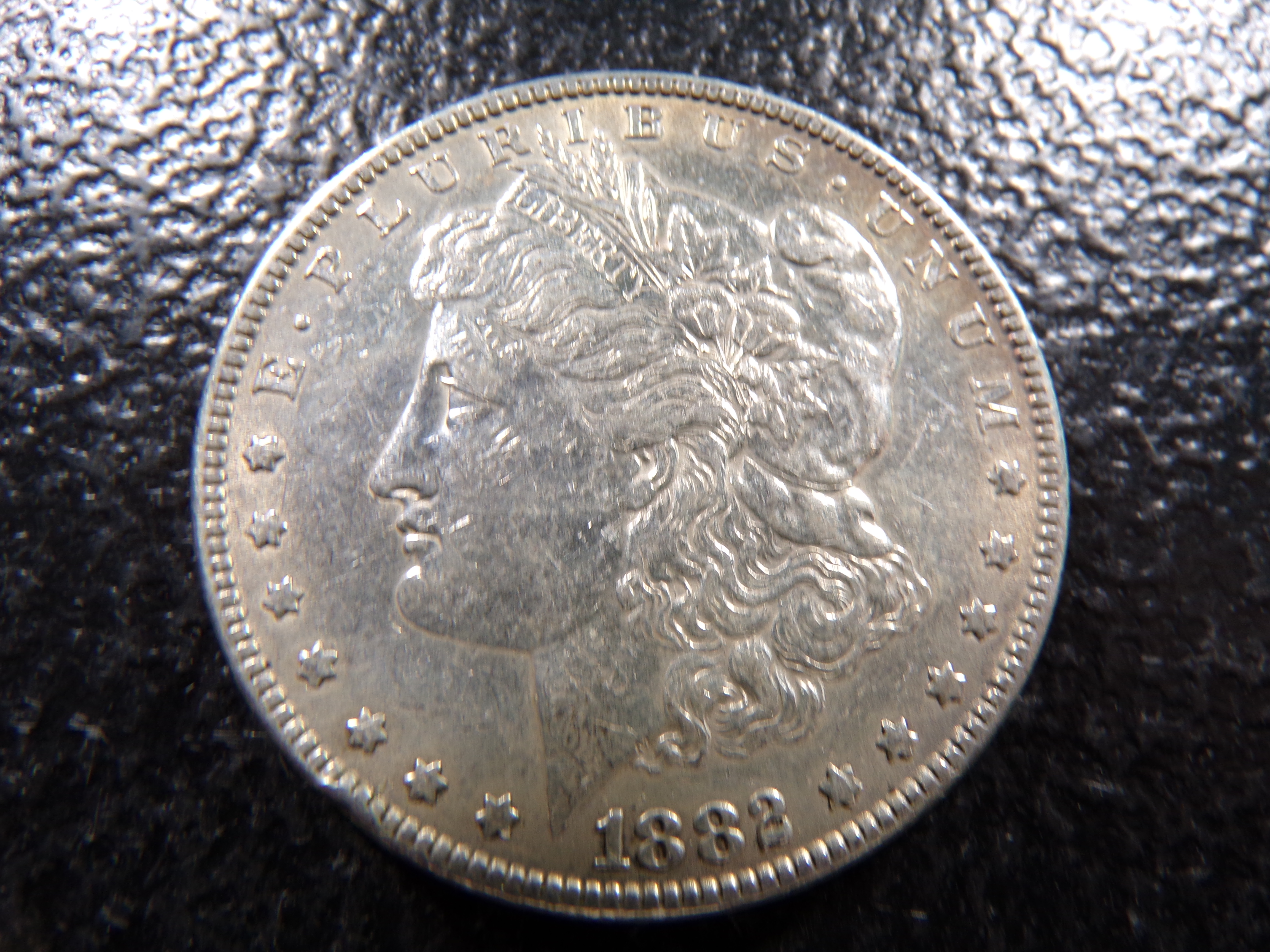 1882 MORGAN SILVER DOLLAR