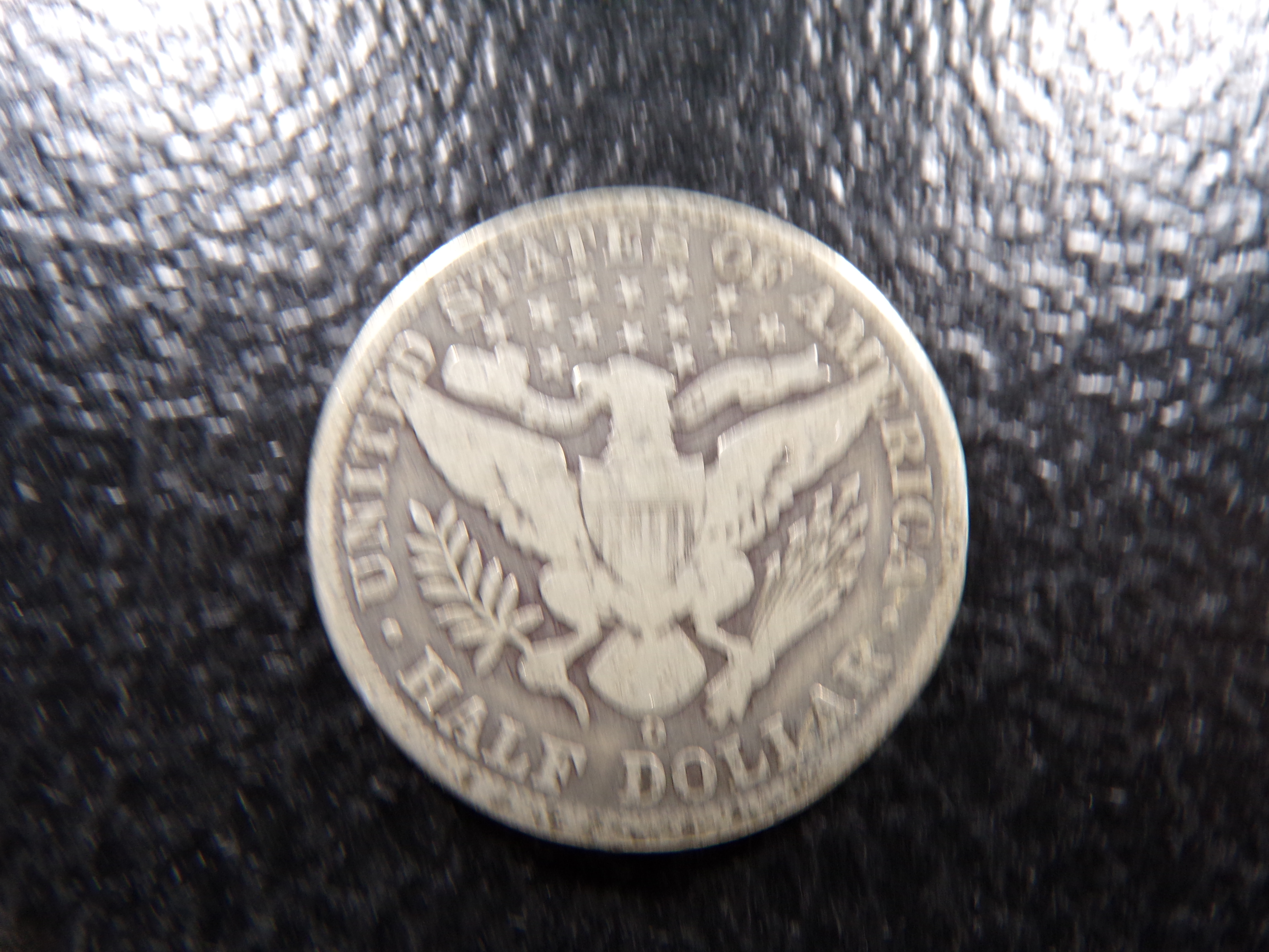 1896-O KEY DATE BARBER SILVER HALF DOLLAR