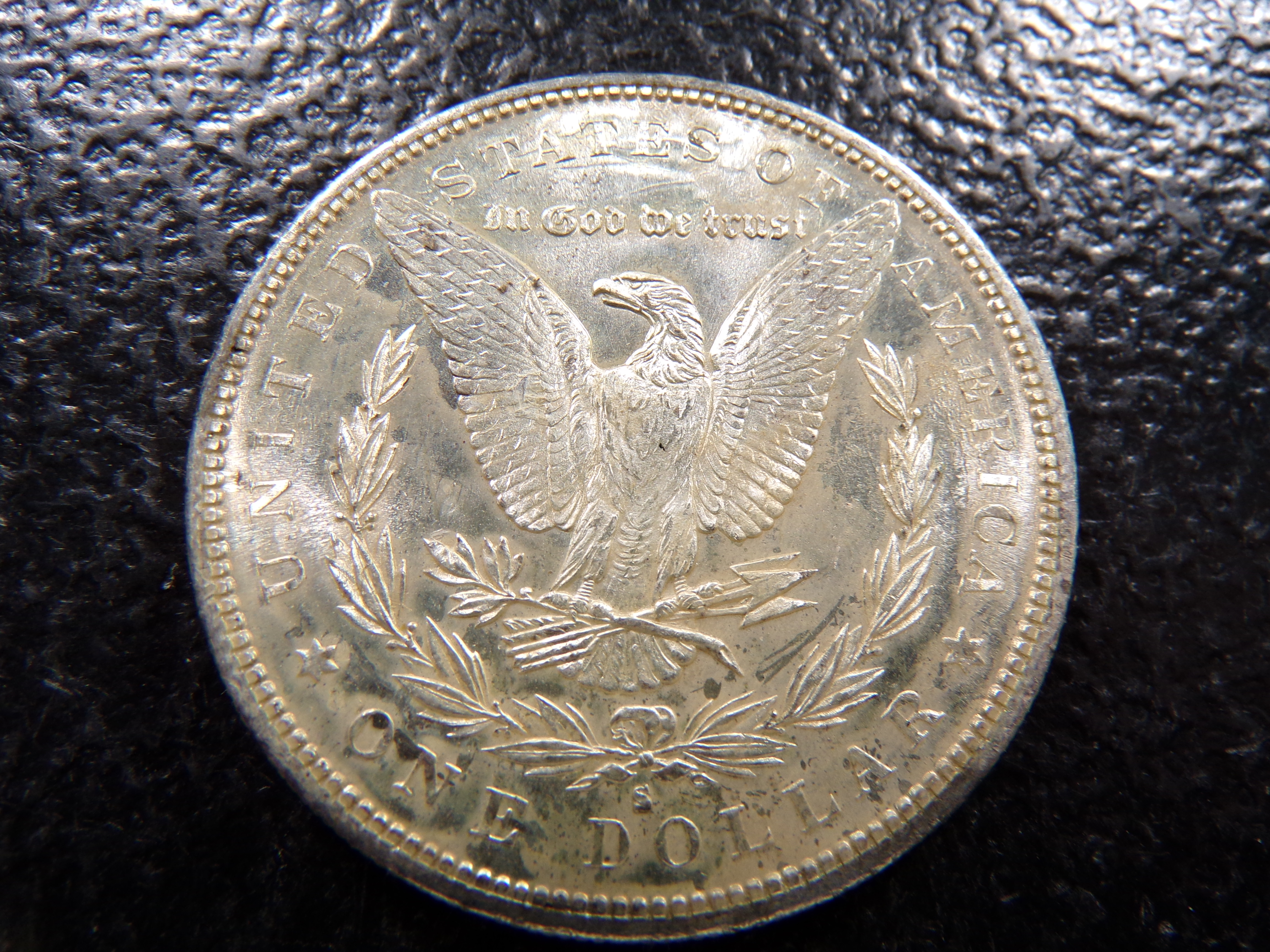 1882-S MORGAN SILVER DOLLAR