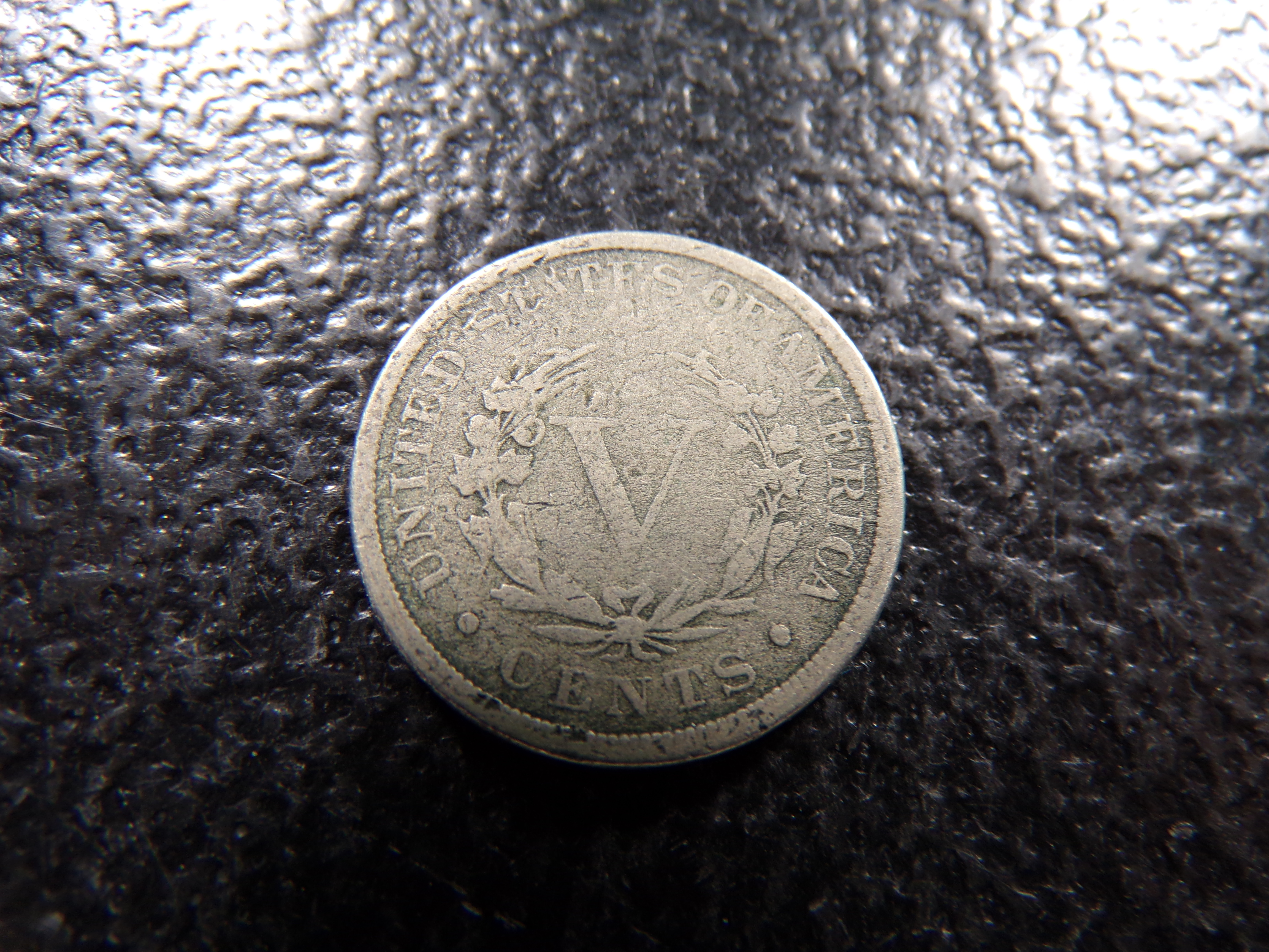 1886 KEY DATE LIBERTY HEAD V NICKEL