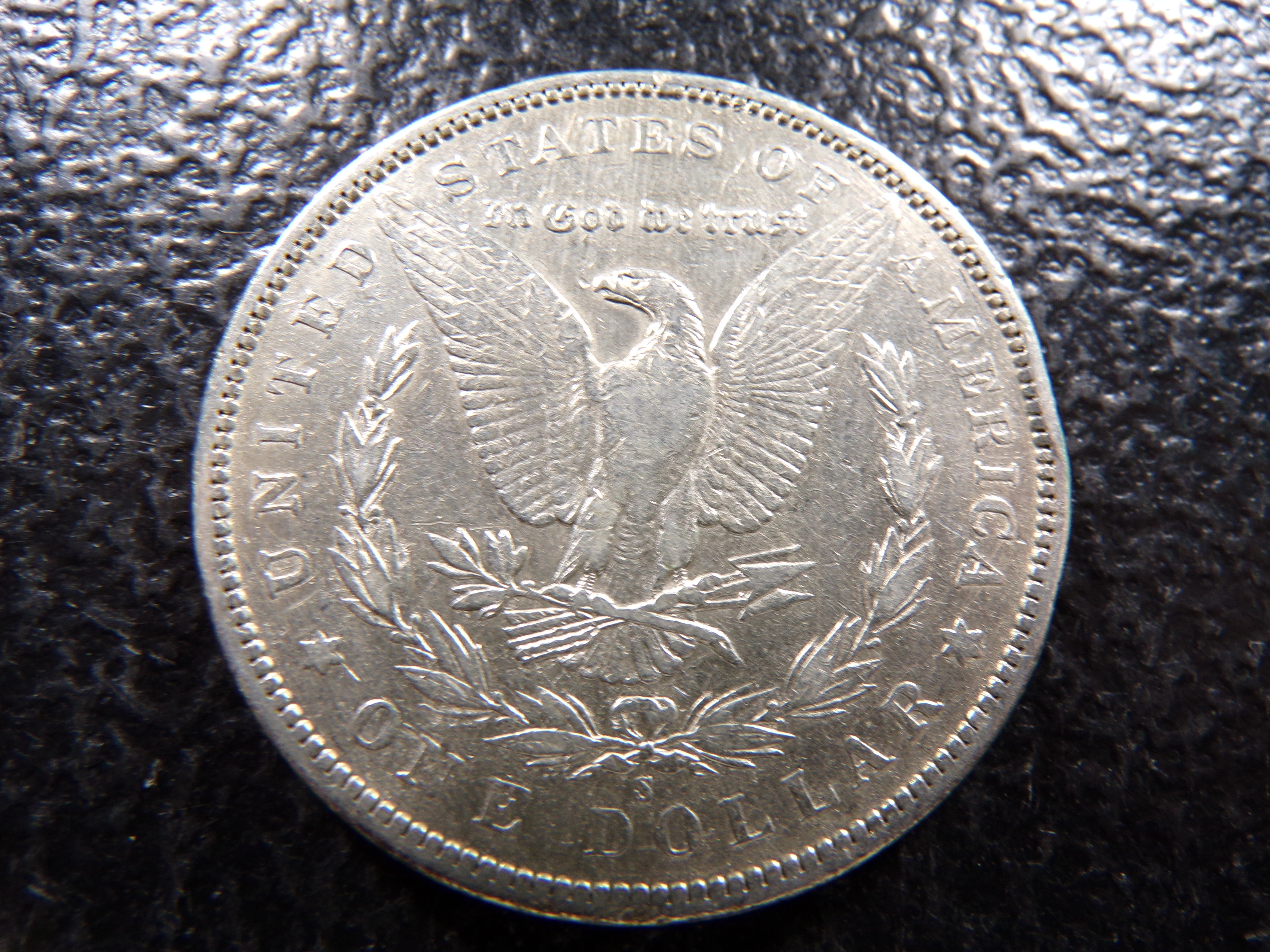 1882-S MORGAN SILVER DOLLAR