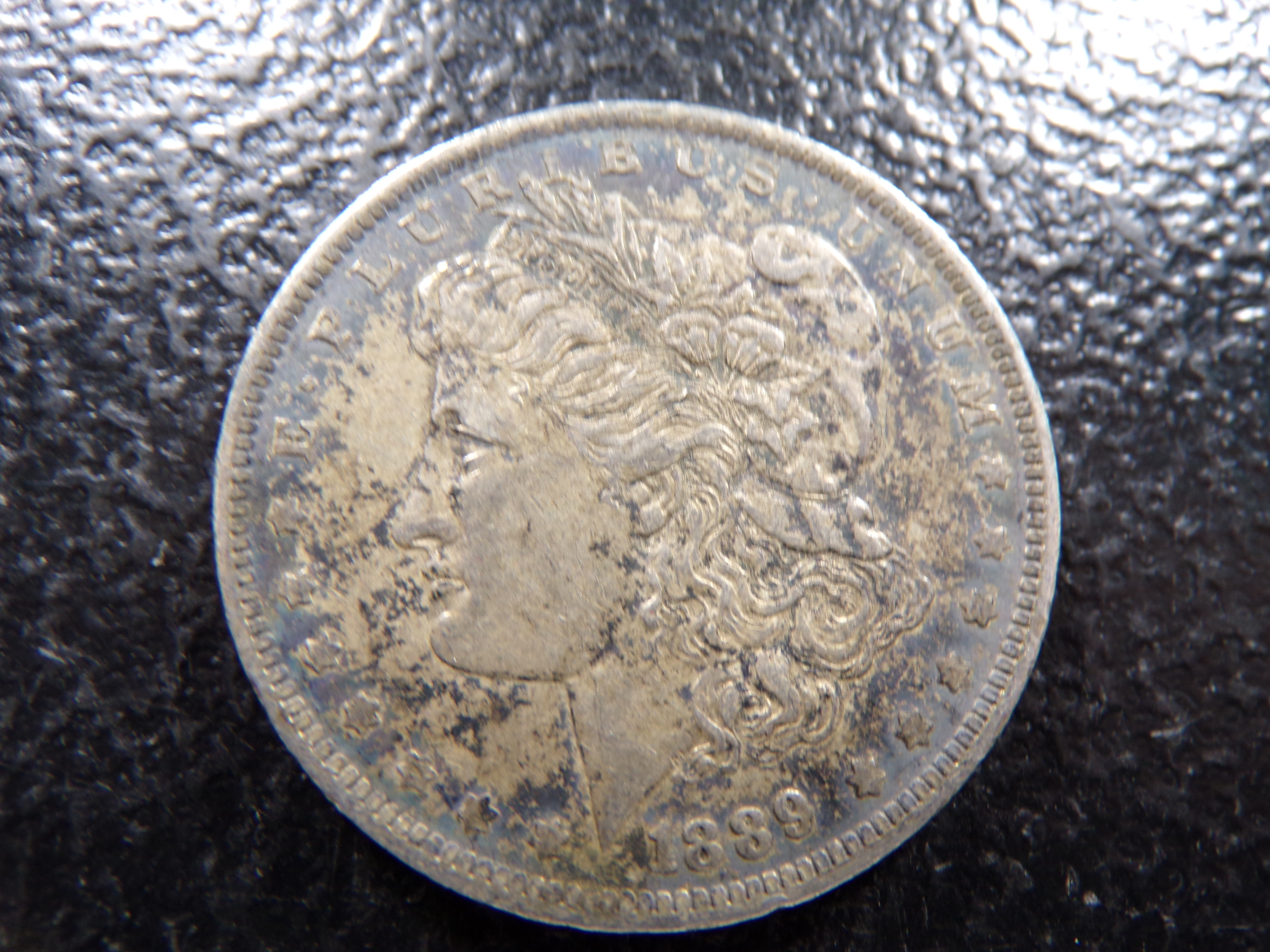 1889-O MORGAN SILVER DOLLAR