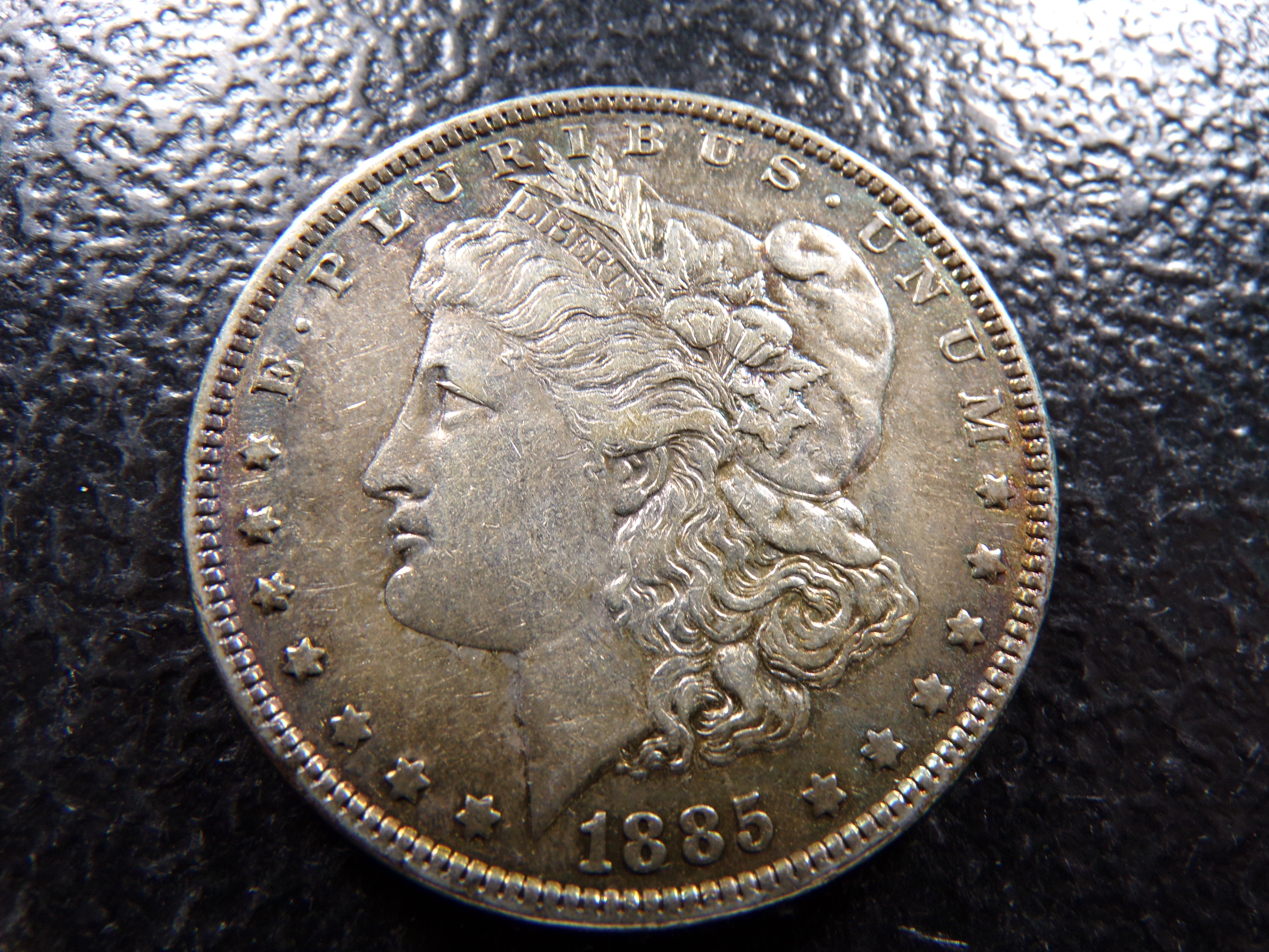 1885 MORGAN SILVER DOLLAR