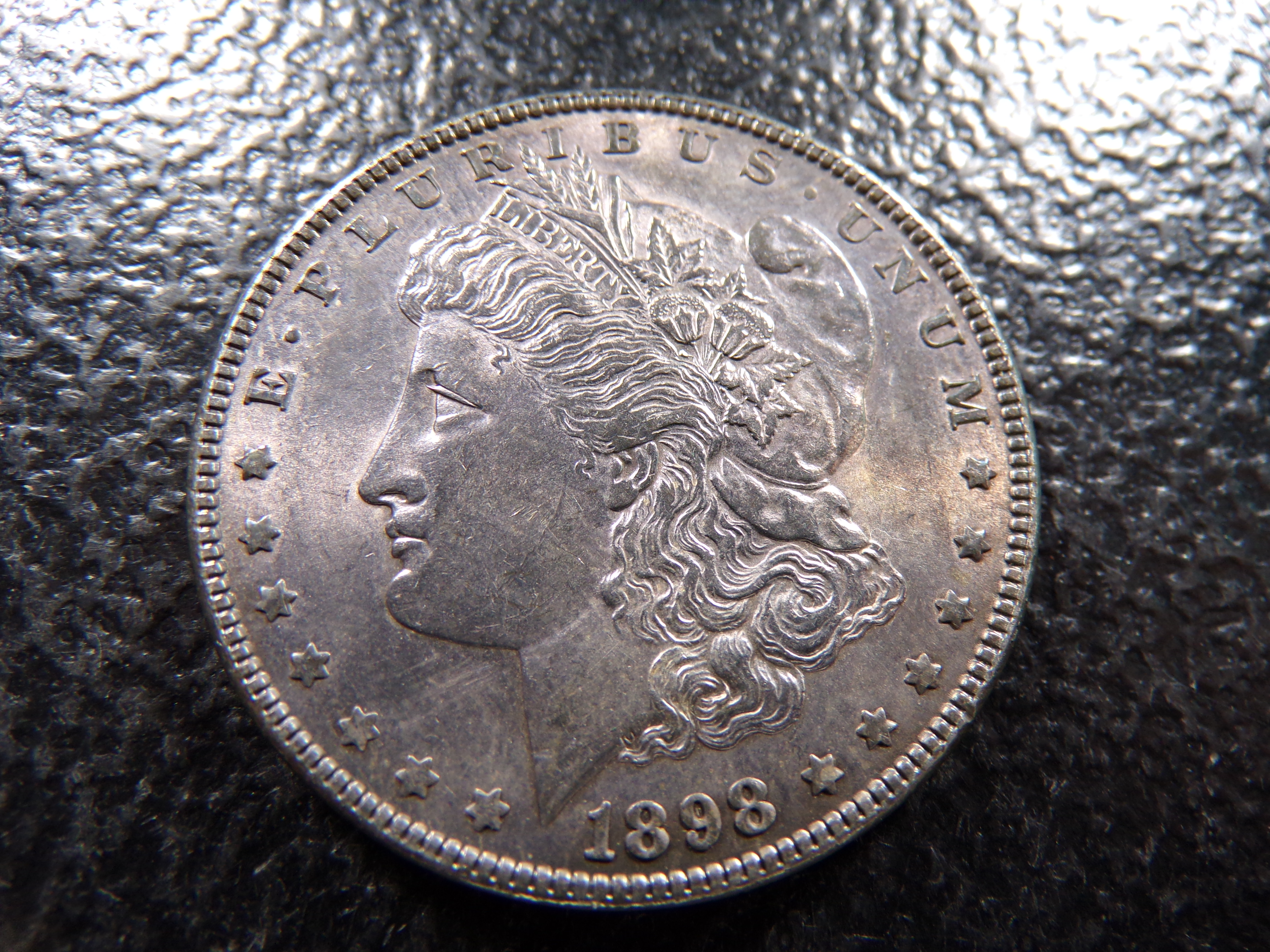 1898 MORGAN SILVER DOLLAR