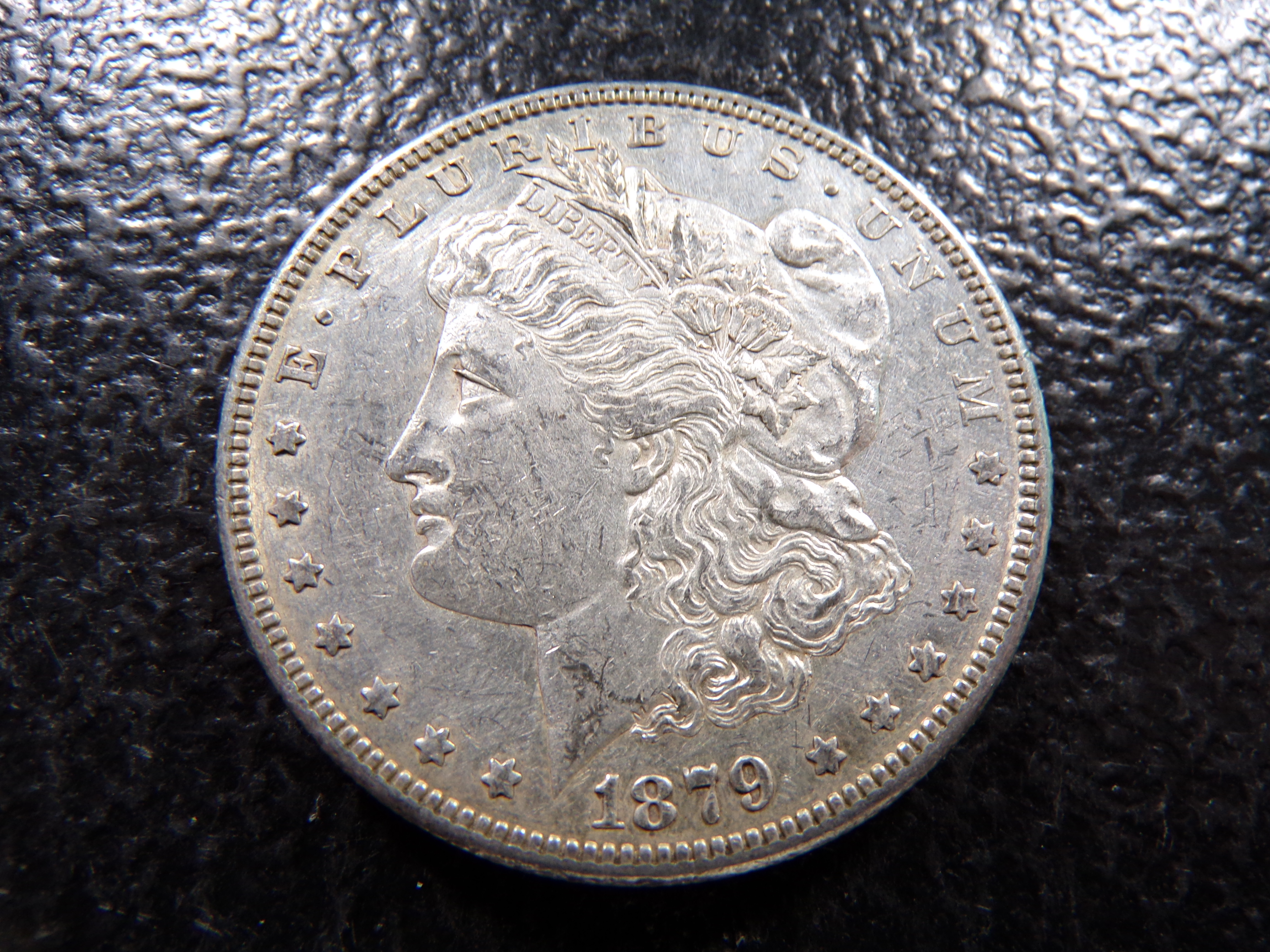1879-S MORGAN SILVER DOLLAR