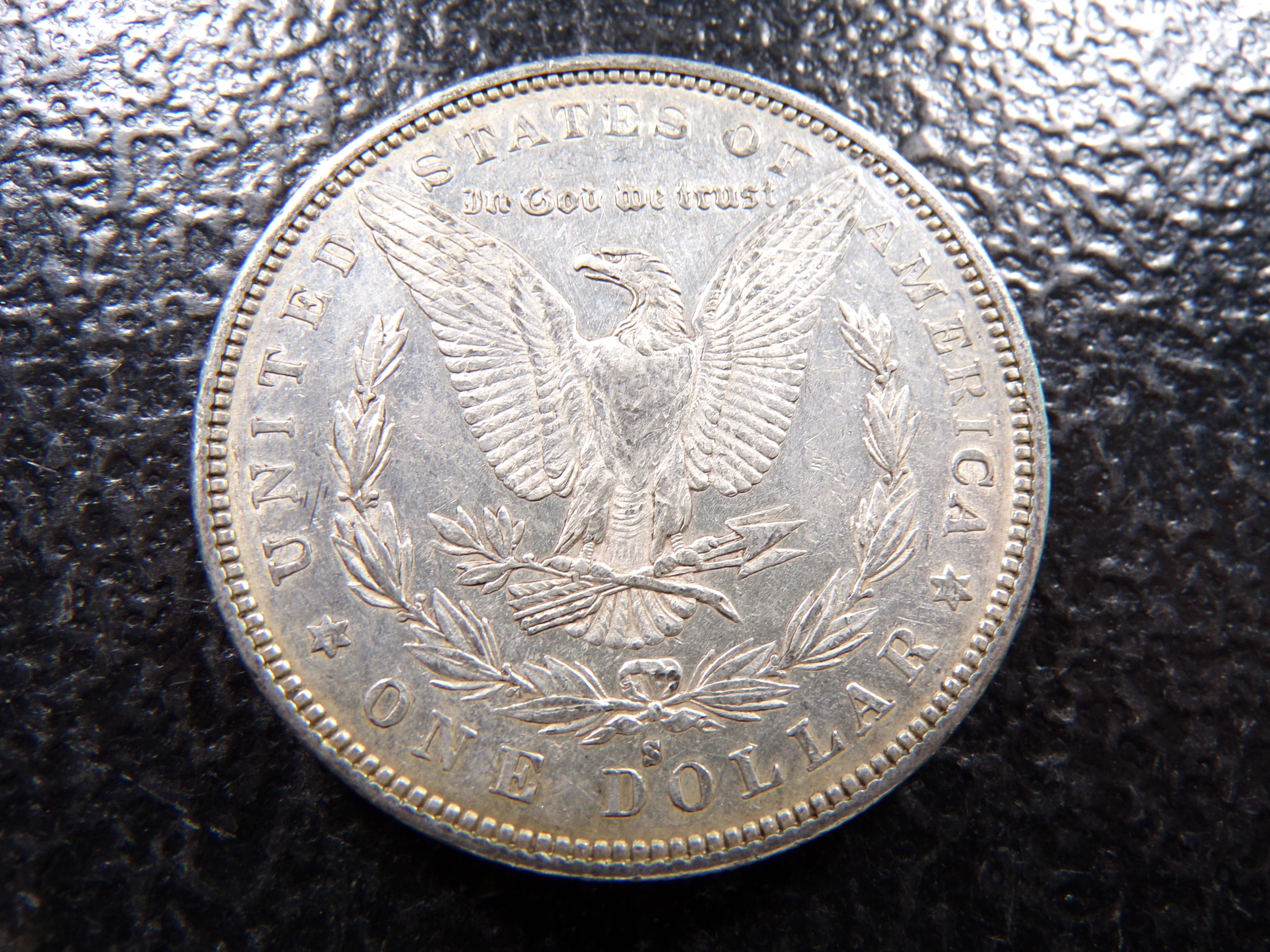1879-S MORGAN SILVER DOLLAR
