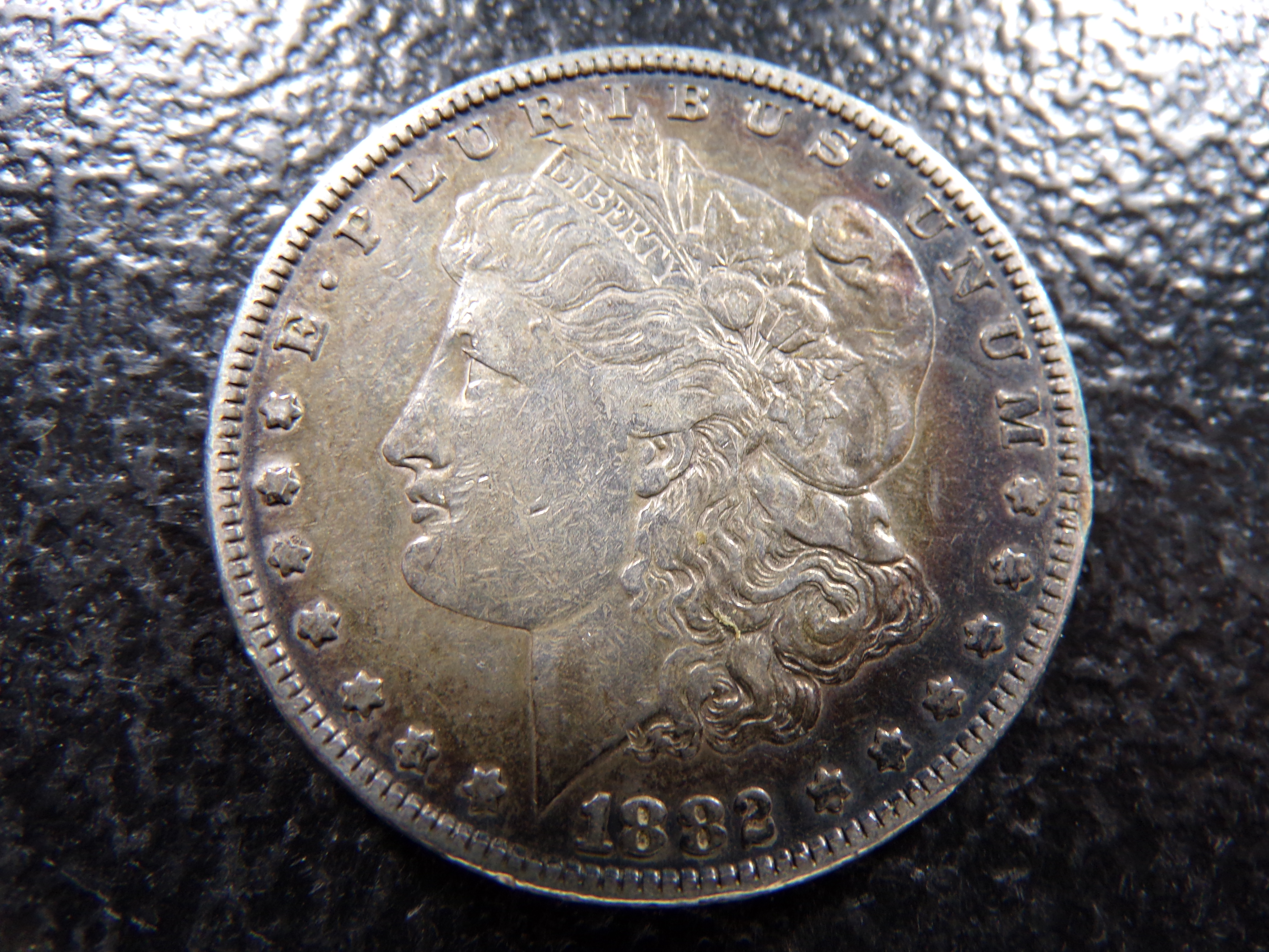 1882 MORGAN SILVER DOLLAR