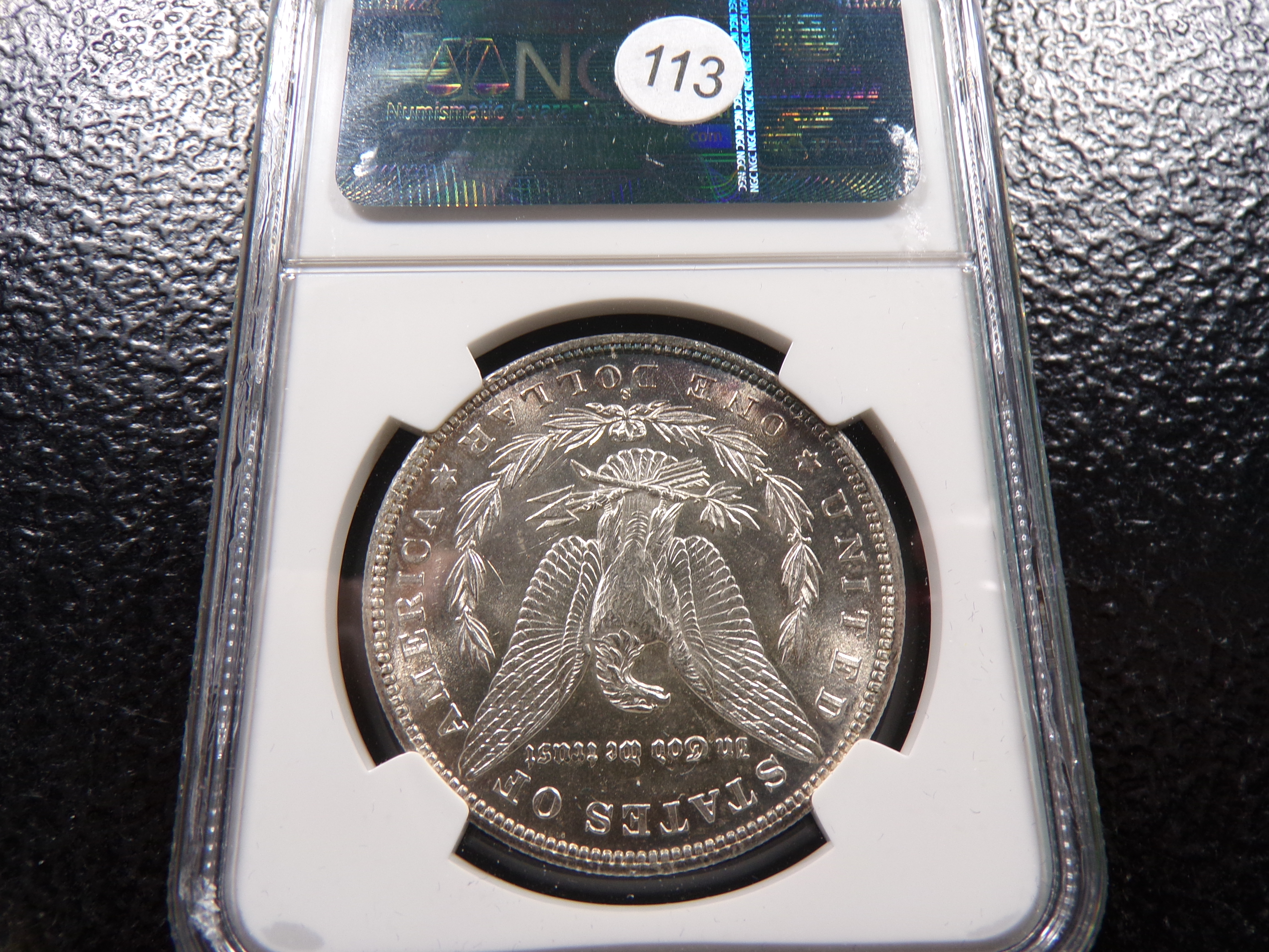 1885-S NGC MS63 MORGAN SILVER DOLLAR