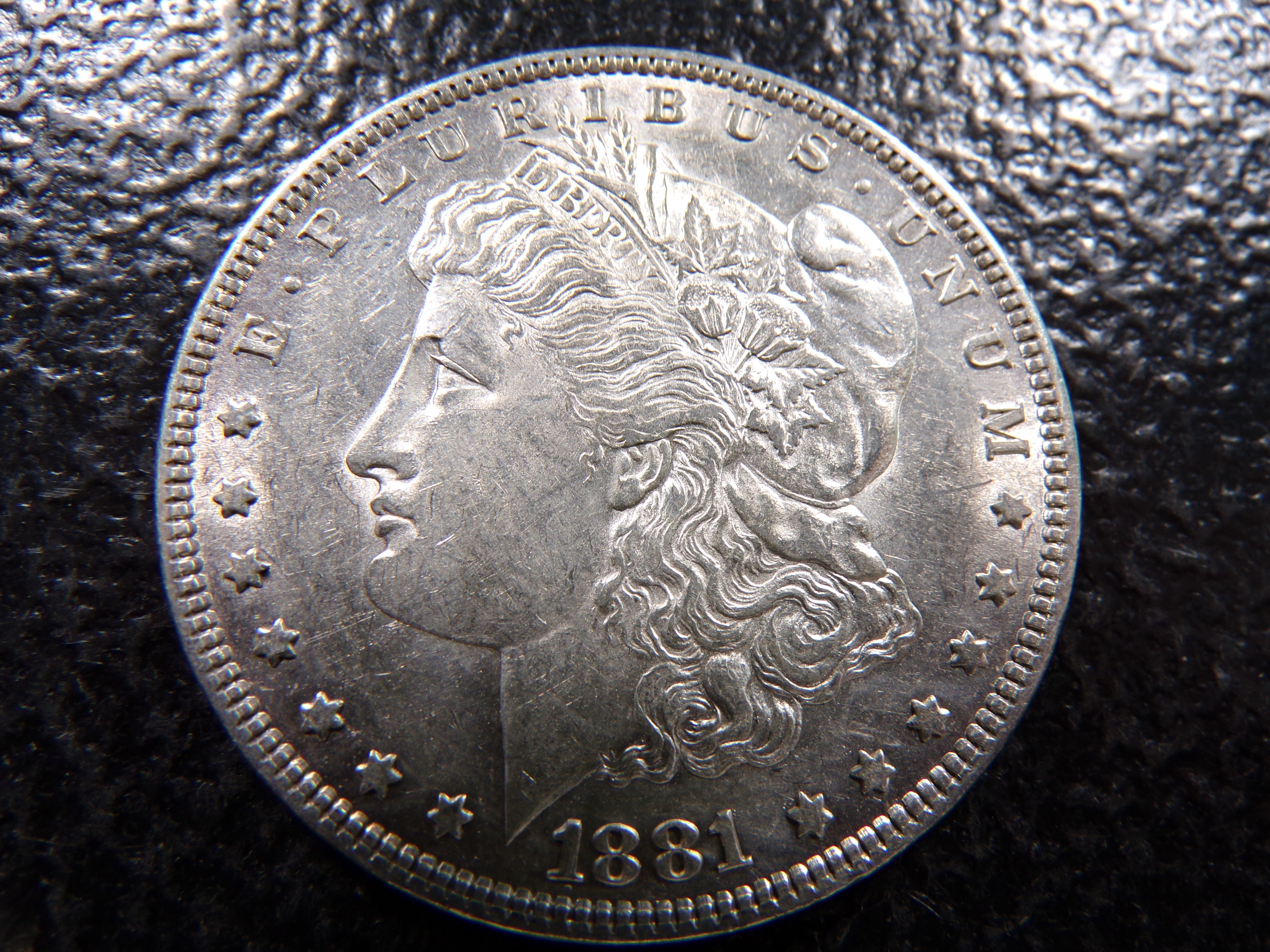 1881 MORGAN SILVER DOLLAR