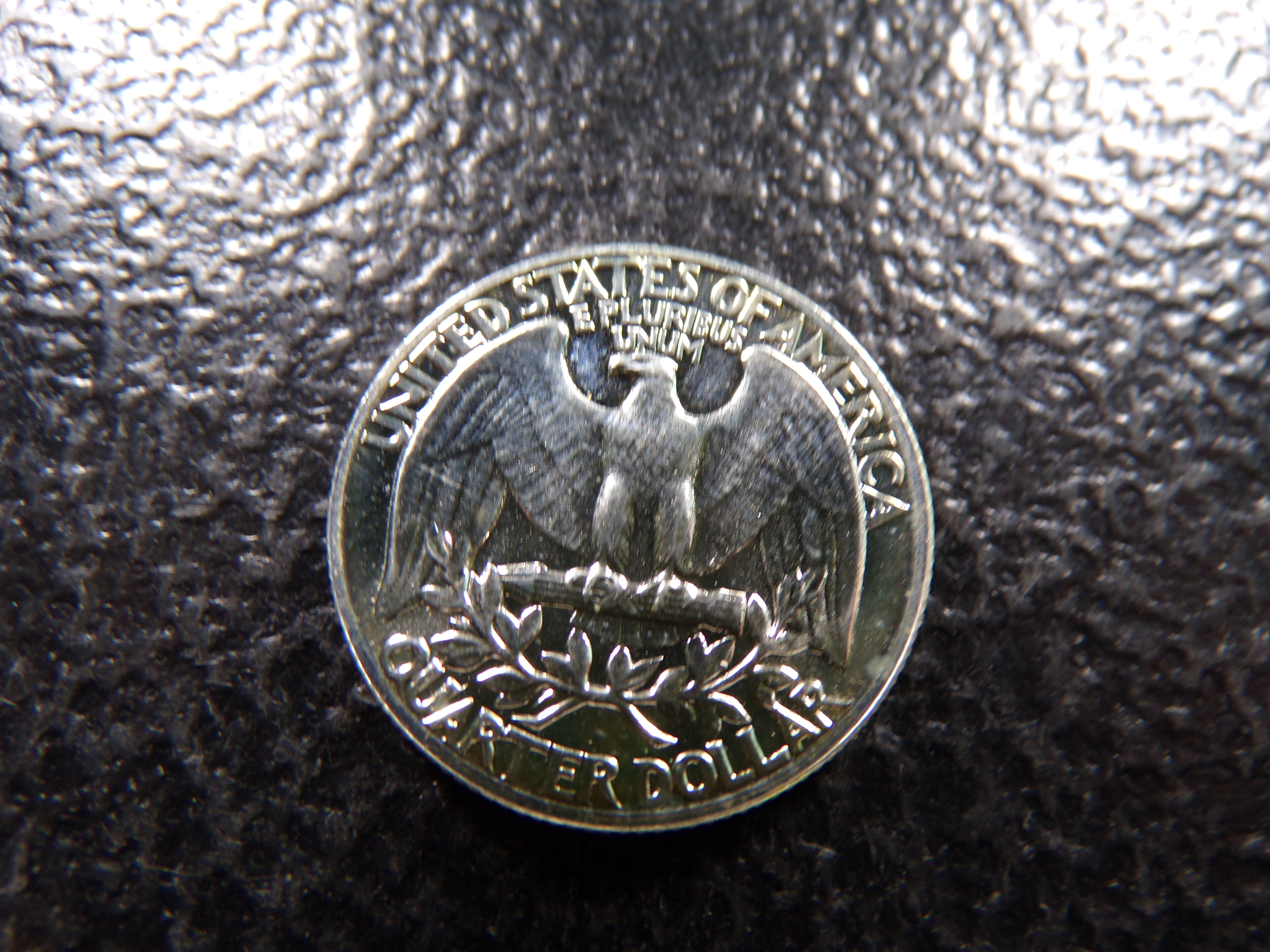 1963 WASHINGTON SILVER PROOF QUARTER