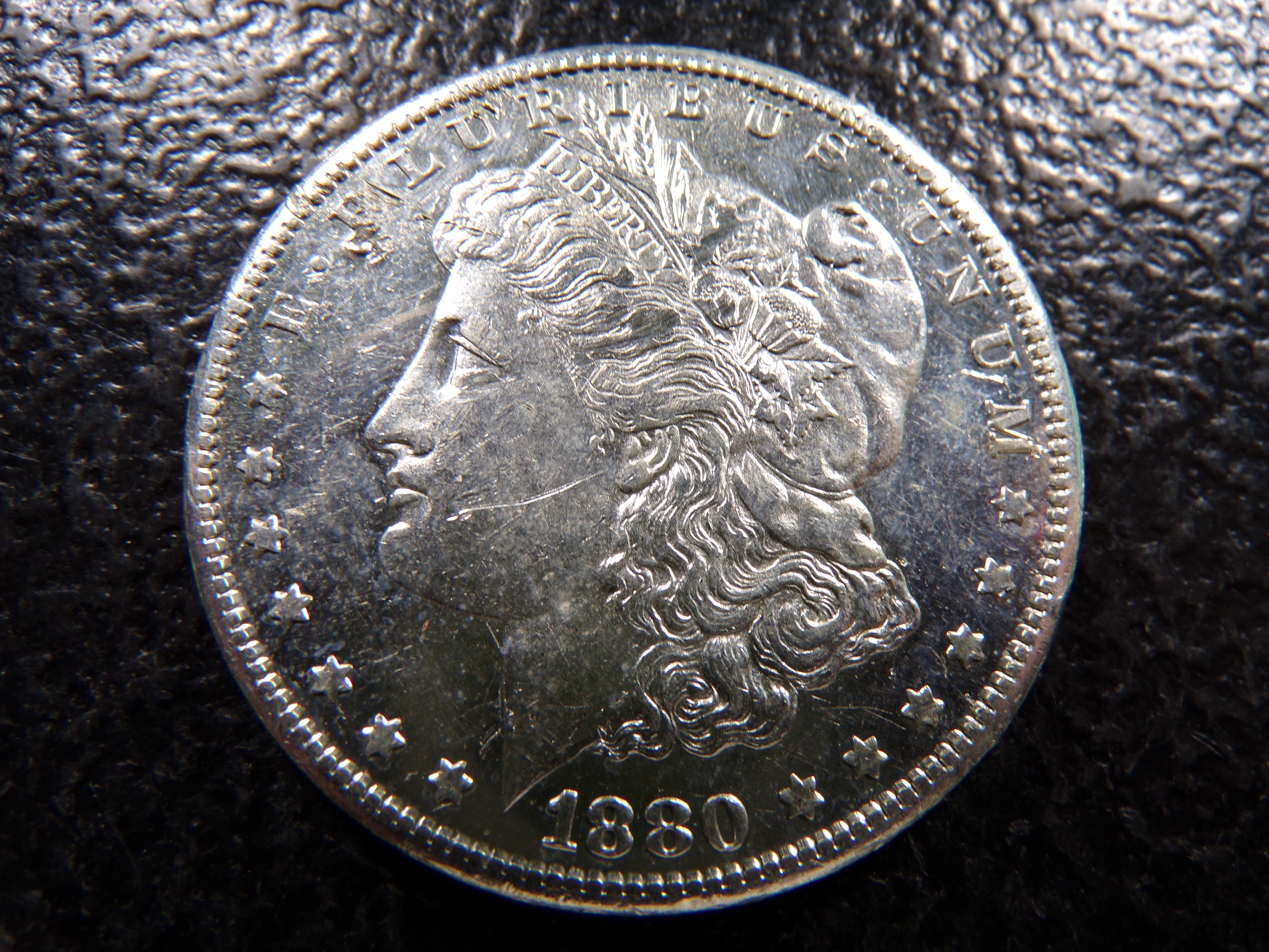 1880-S MORGAN SILVER DOLLAR