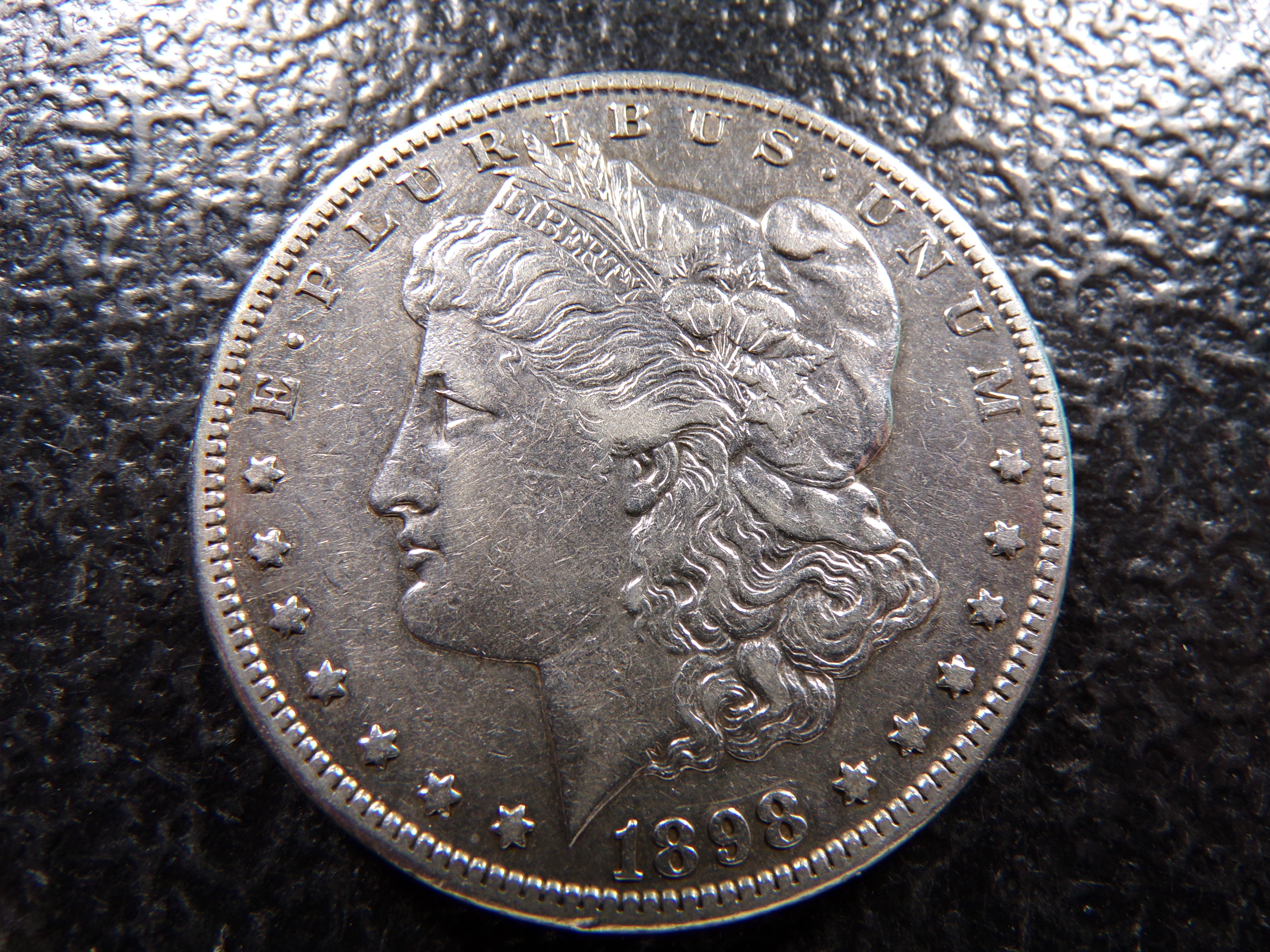 1898-S MORGAN SILVER DOLLAR