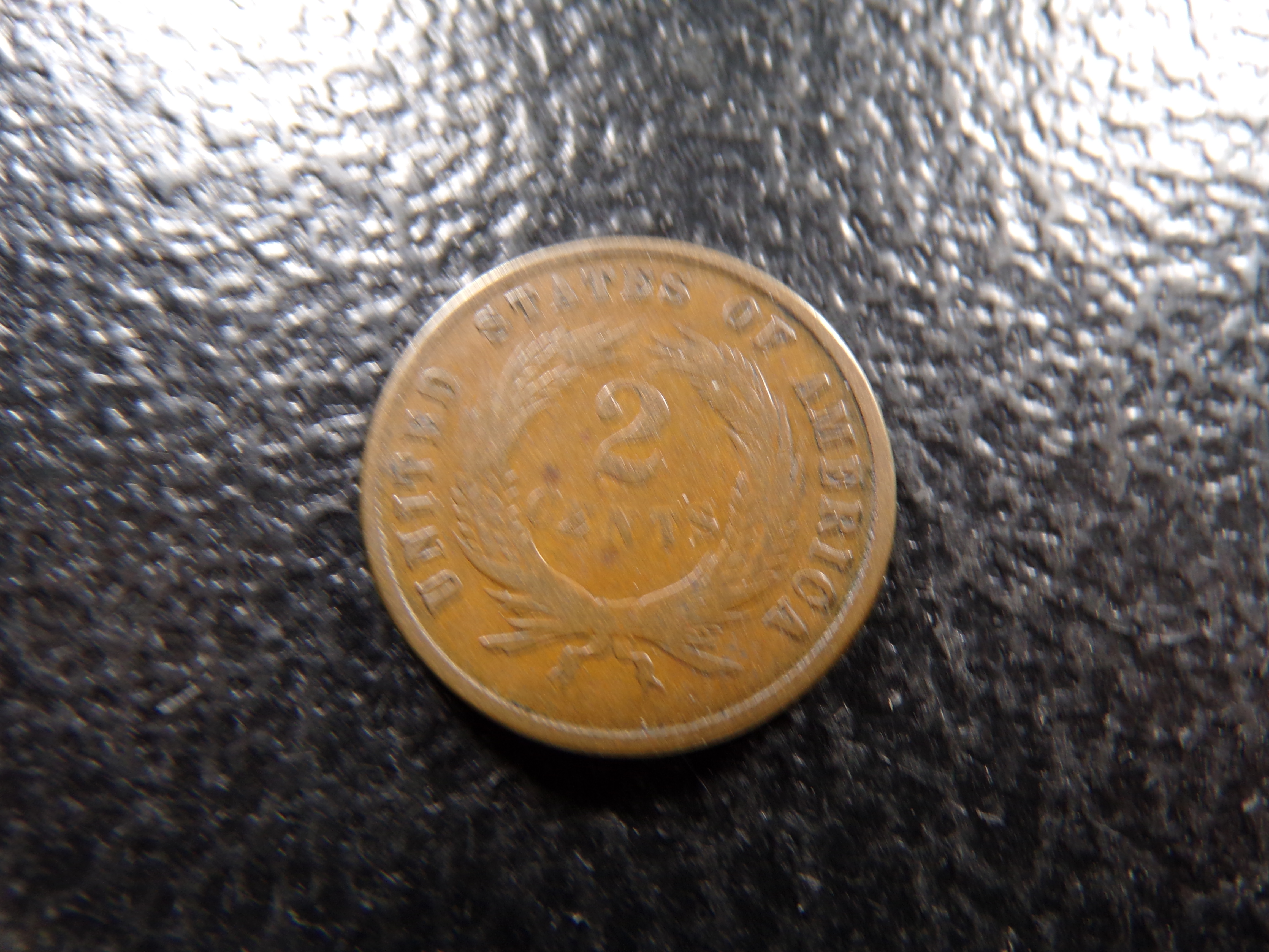 1870 TWO CENT PIECE