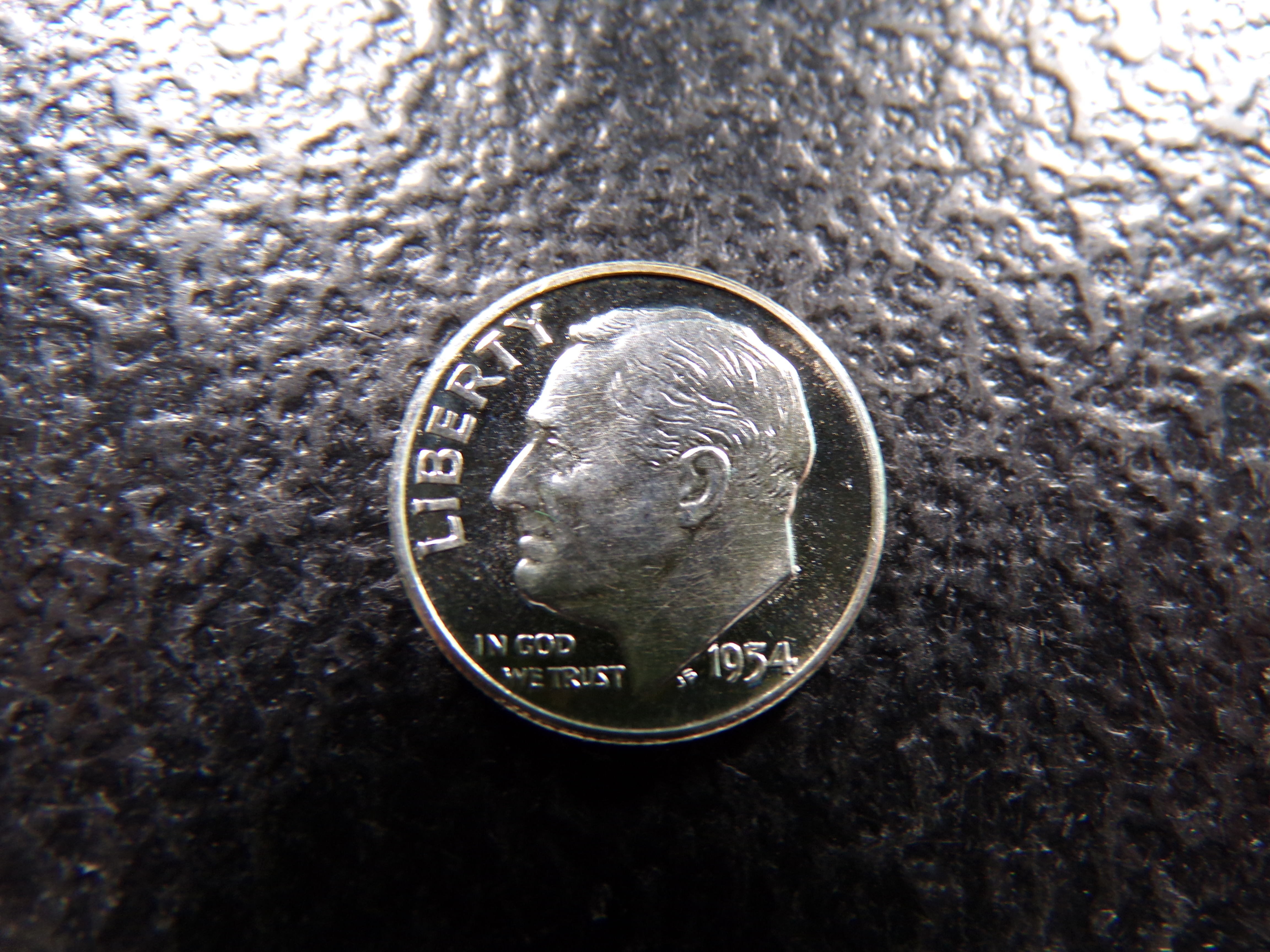 1954 ROOSEVELT SILVER PROOF DIME