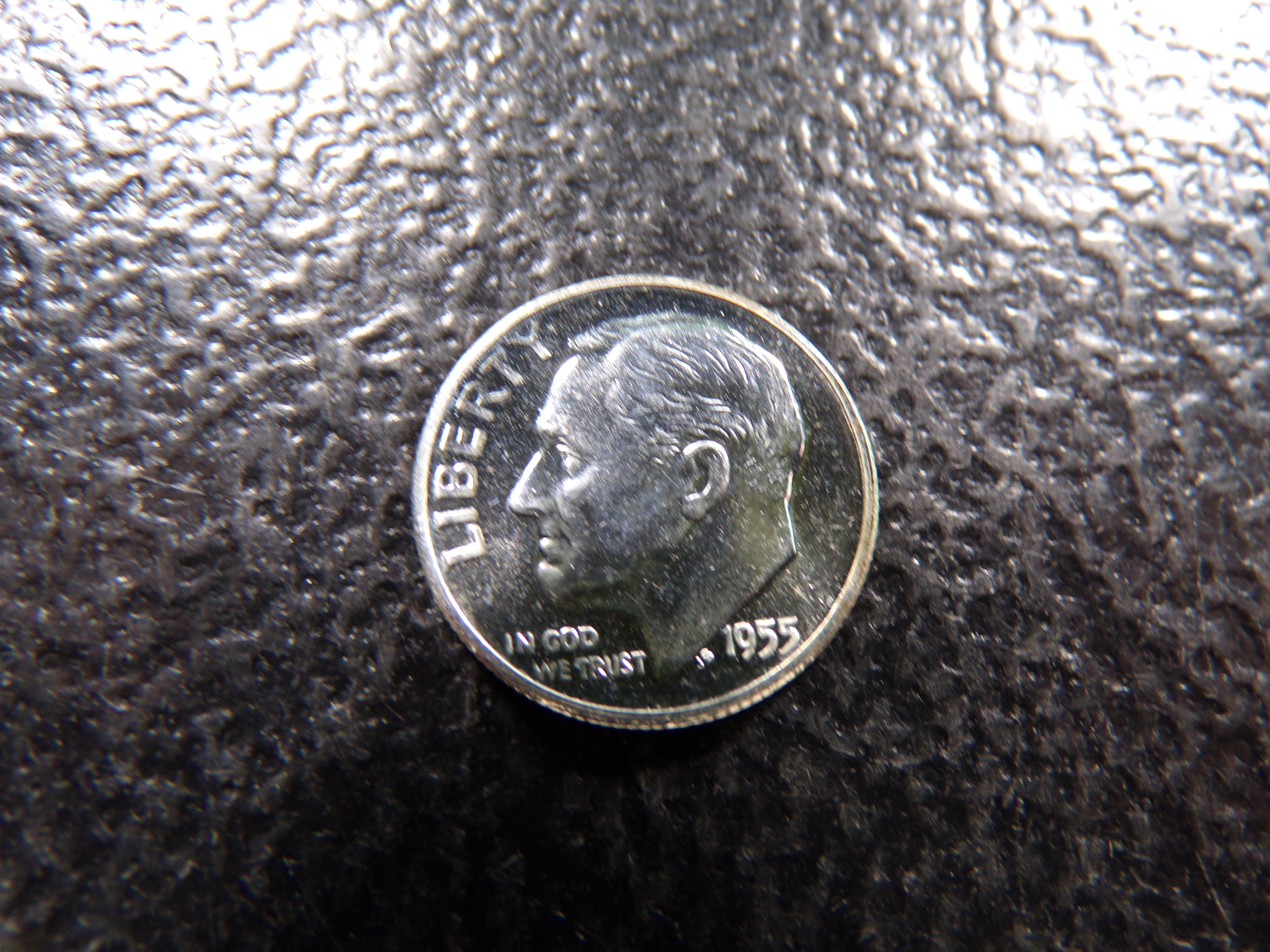 1955 ROOSEVELT SILVER PROOF DIME