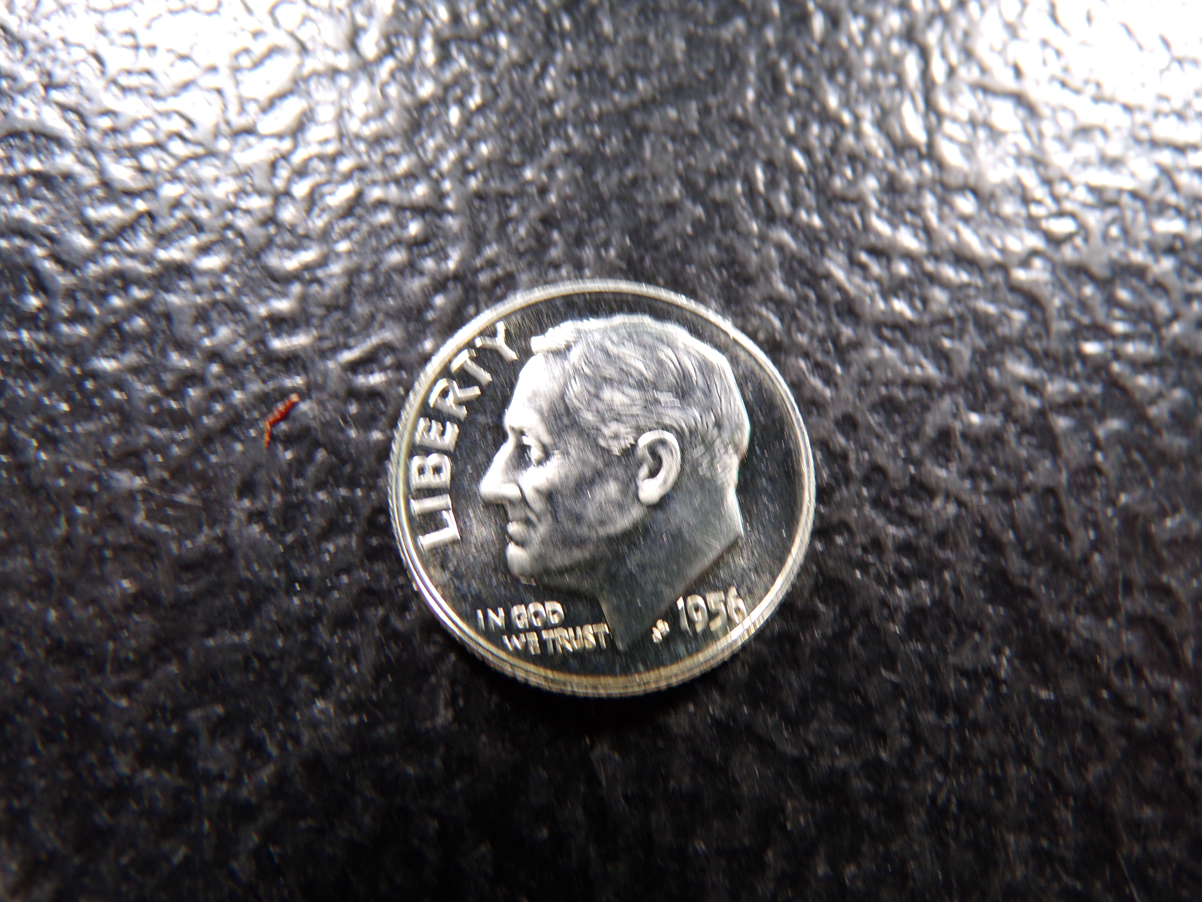1956 ROOSEVELT SILVER PROOF DIME