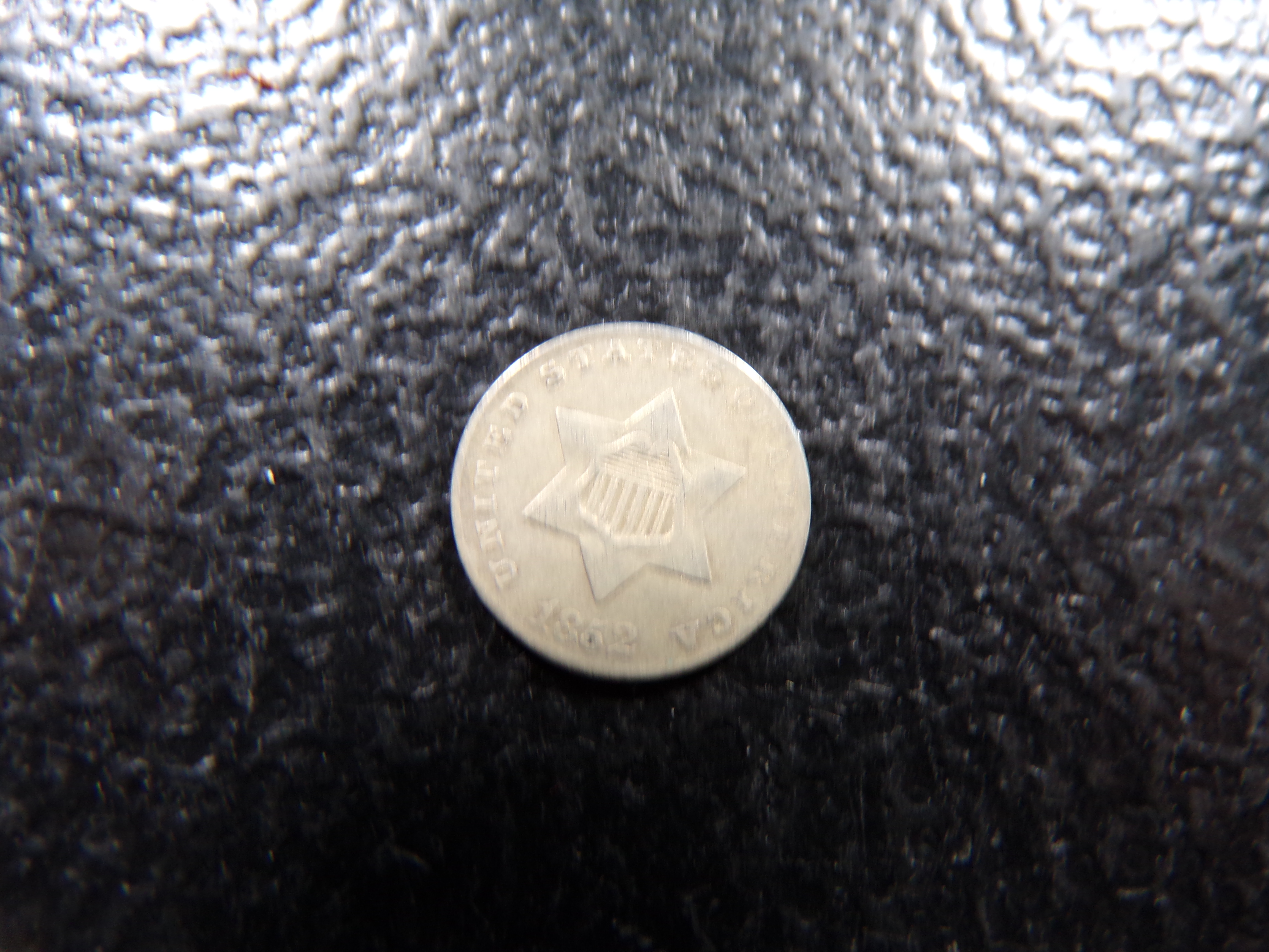 1852 III CENT SILVER
