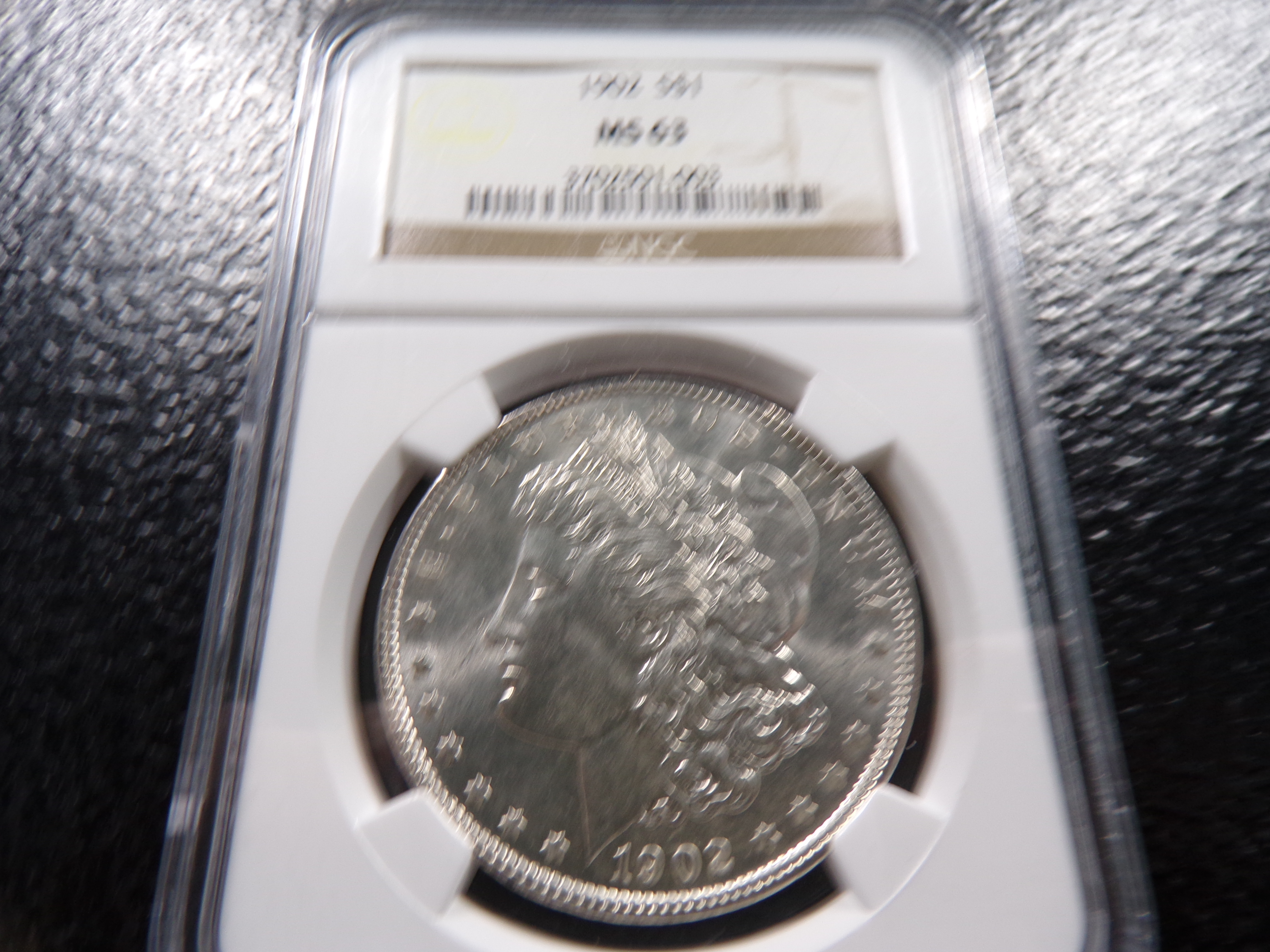 1902 NGC MS63 MORGAN SILVER DOLLAR