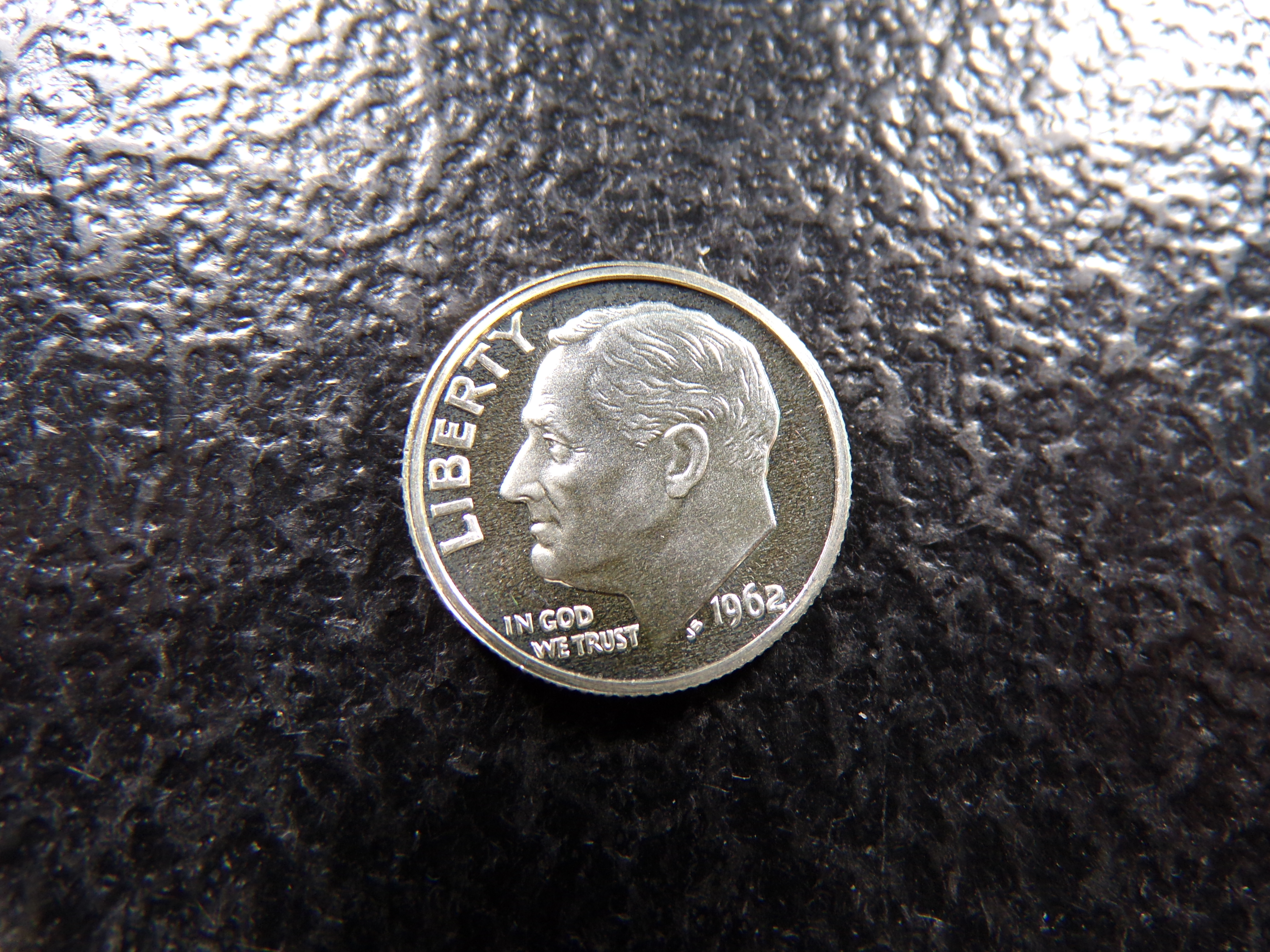 1962 ROOSEVLT SILVER PROOF DIME