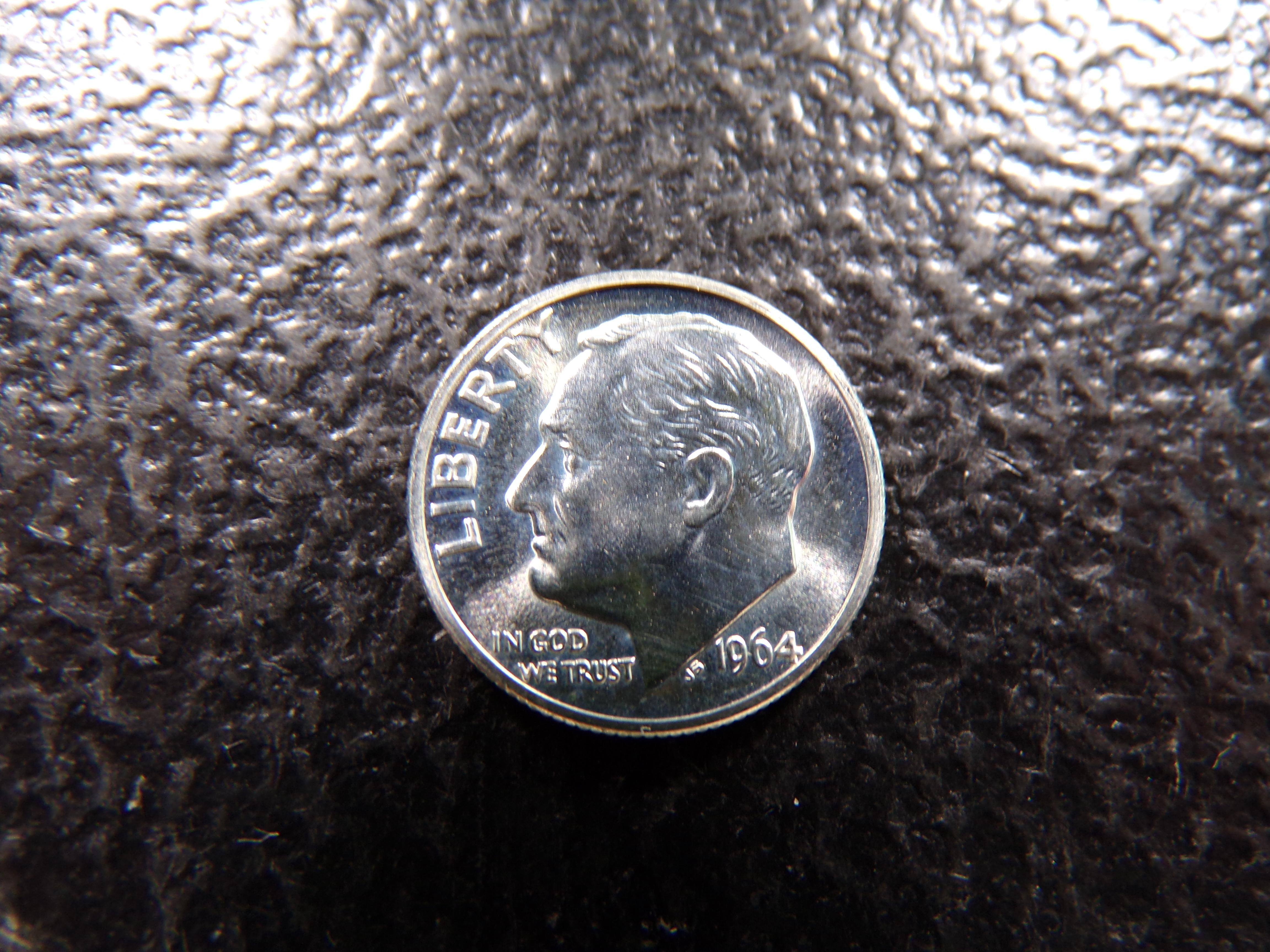1964 ROOSEVELT SILVER PROOF DIME