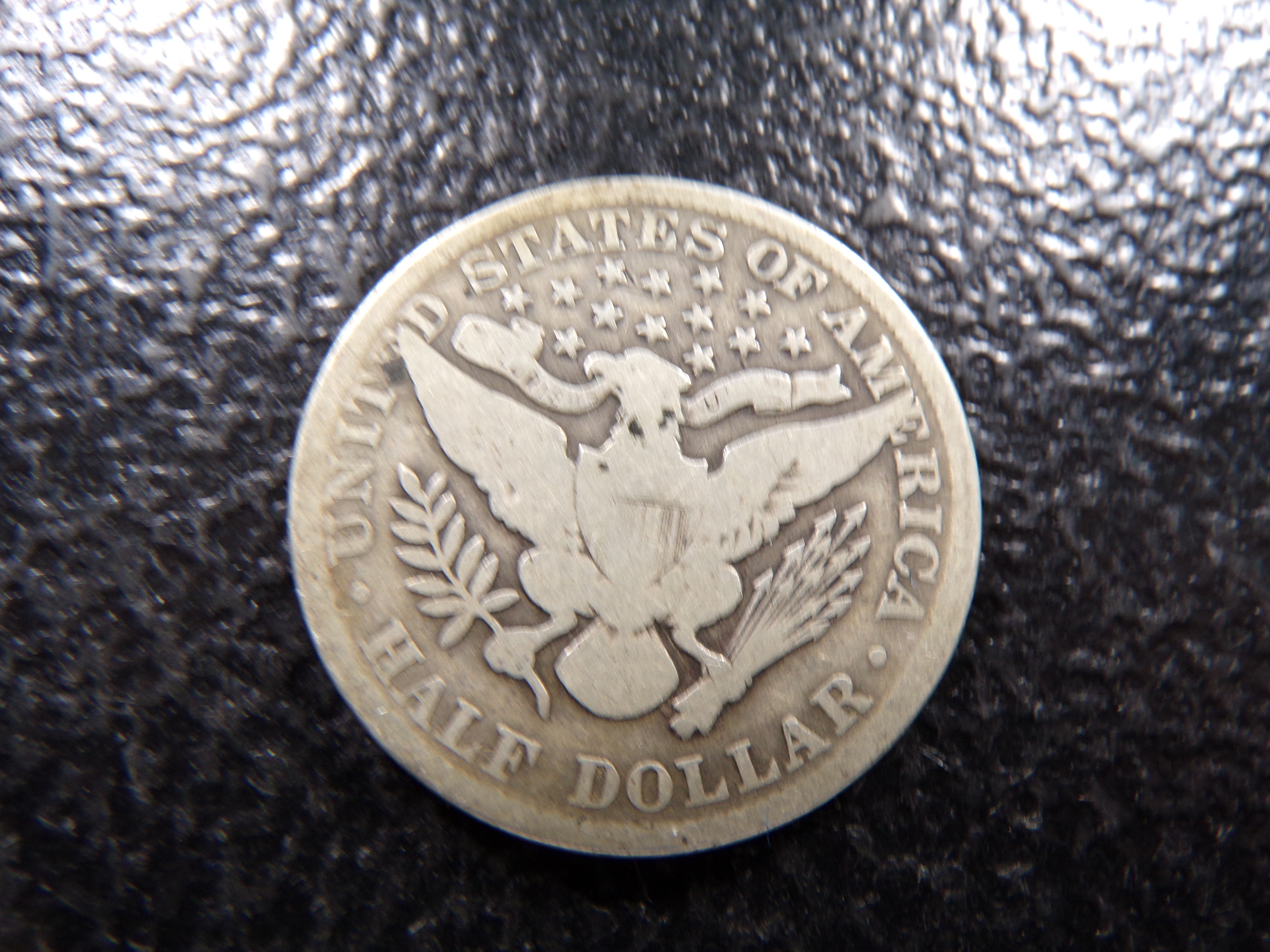 1893 BARBER SILVER HALF DOLLAR