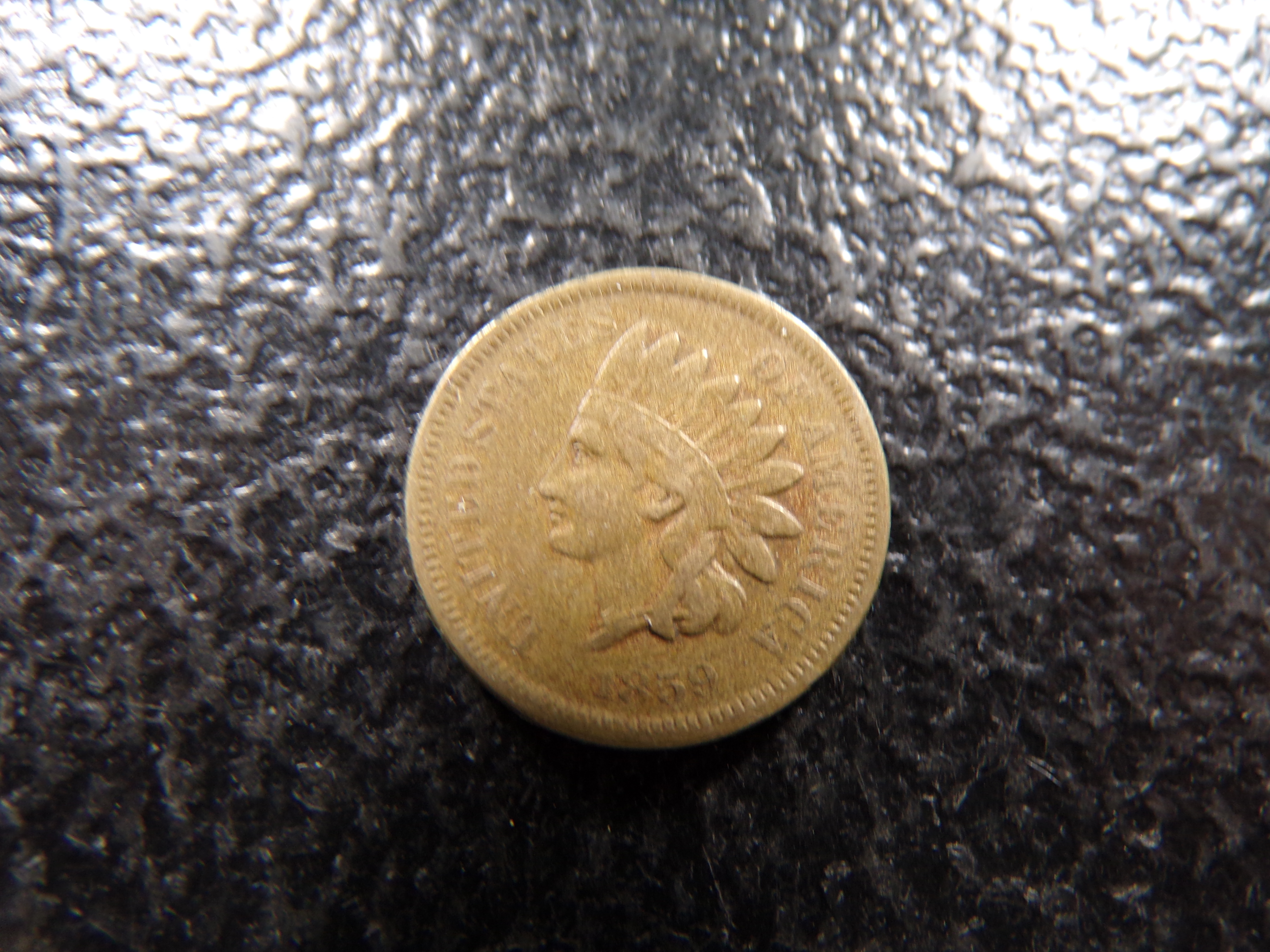 1859 COPPER NICKEL INDIAN CENT