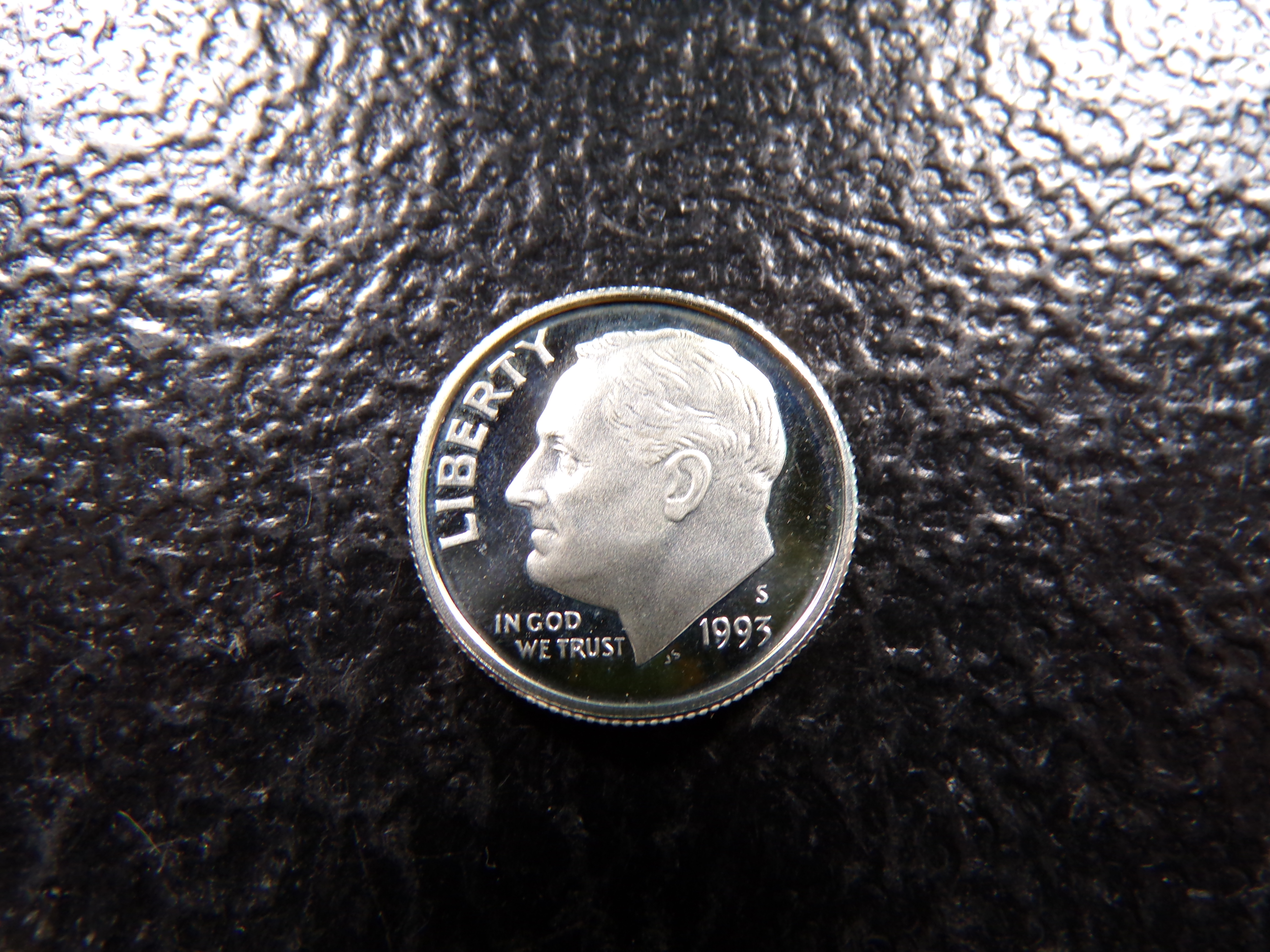 1993-S ROOSEVELT SILVER PROOF DIME