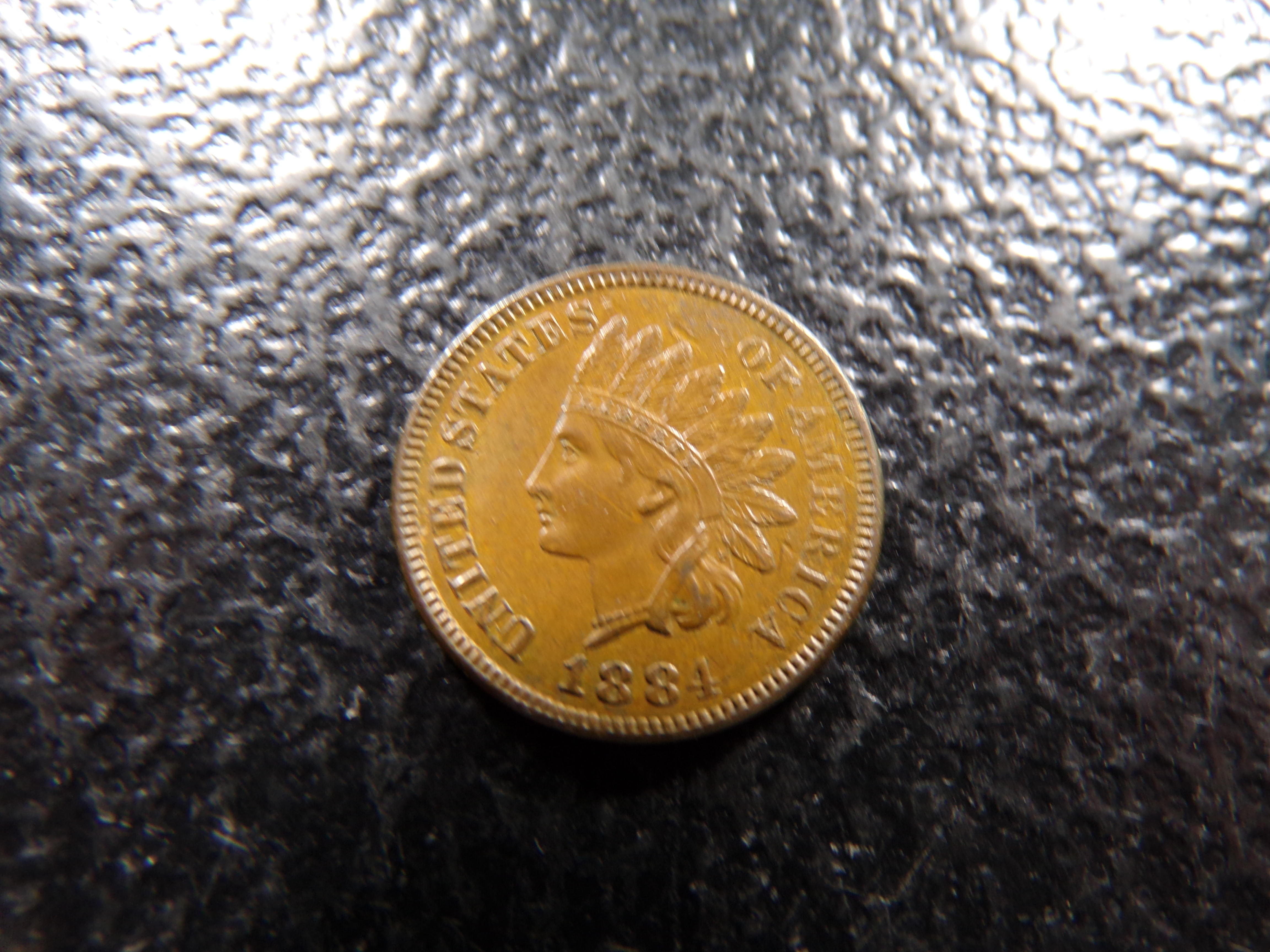 1884 INDIAN HEAD CENT