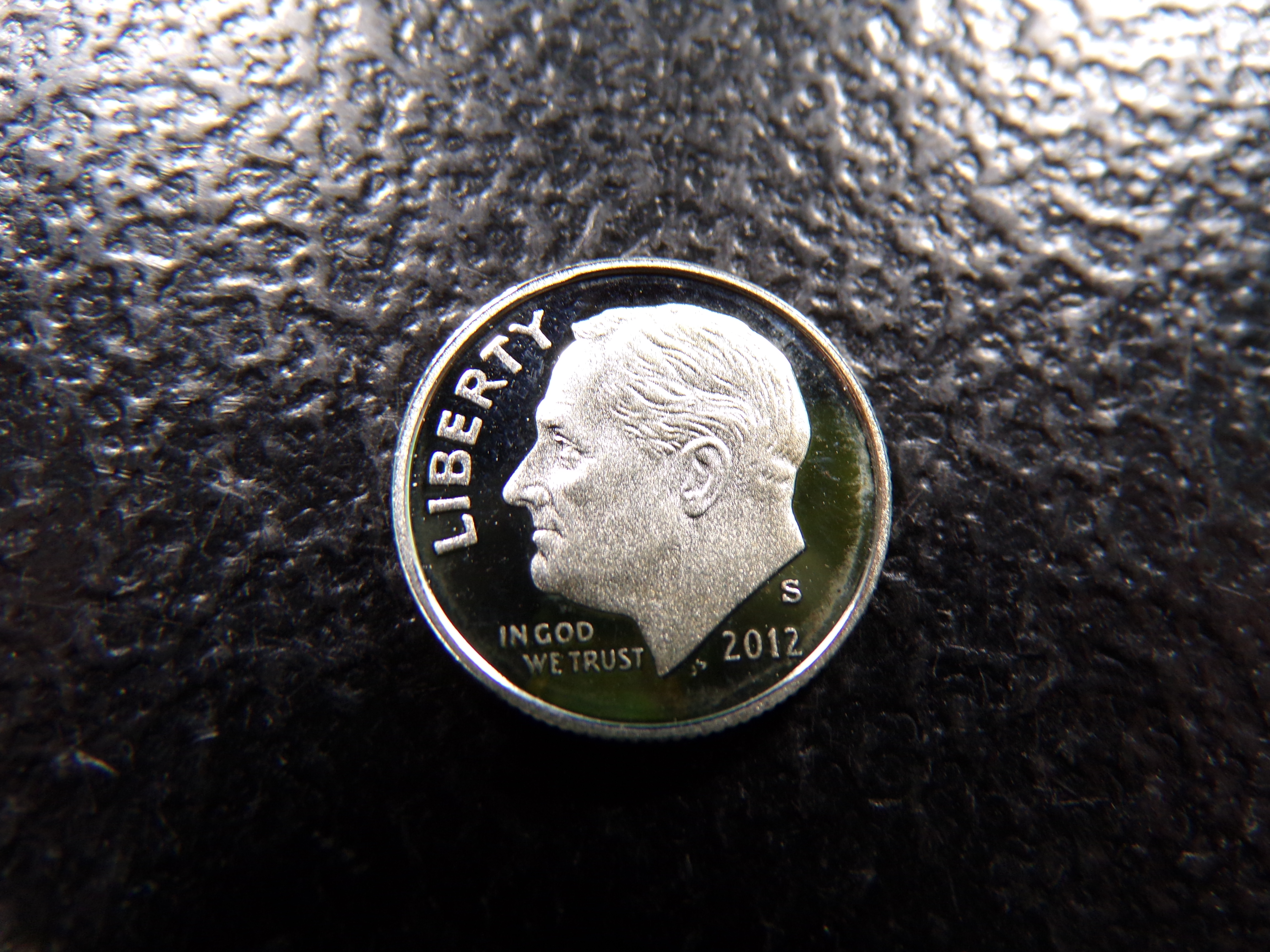 2012-S ROOSEVELT SILVER PROOF DIME