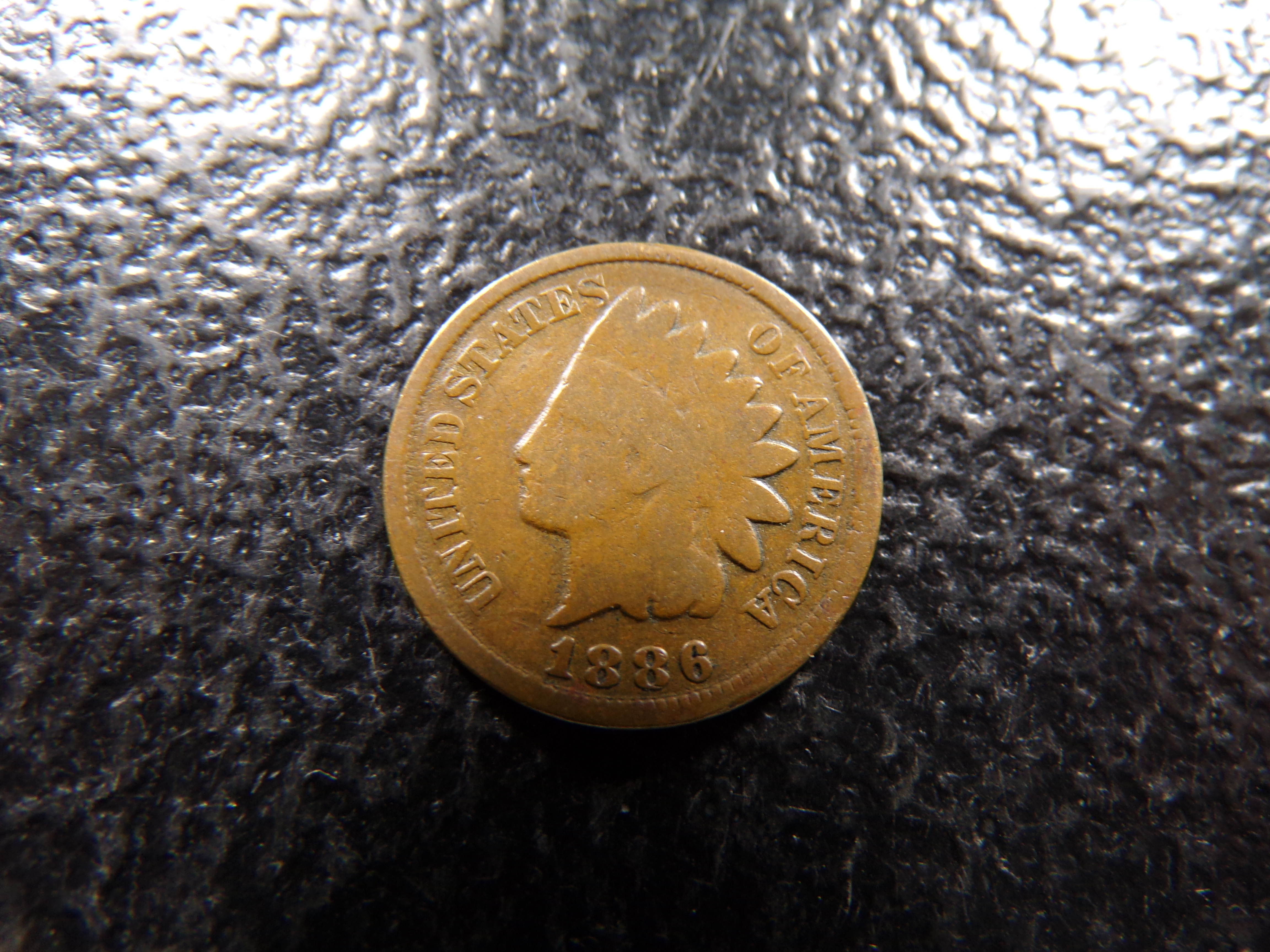 1886 INDIAN HEAD CENT