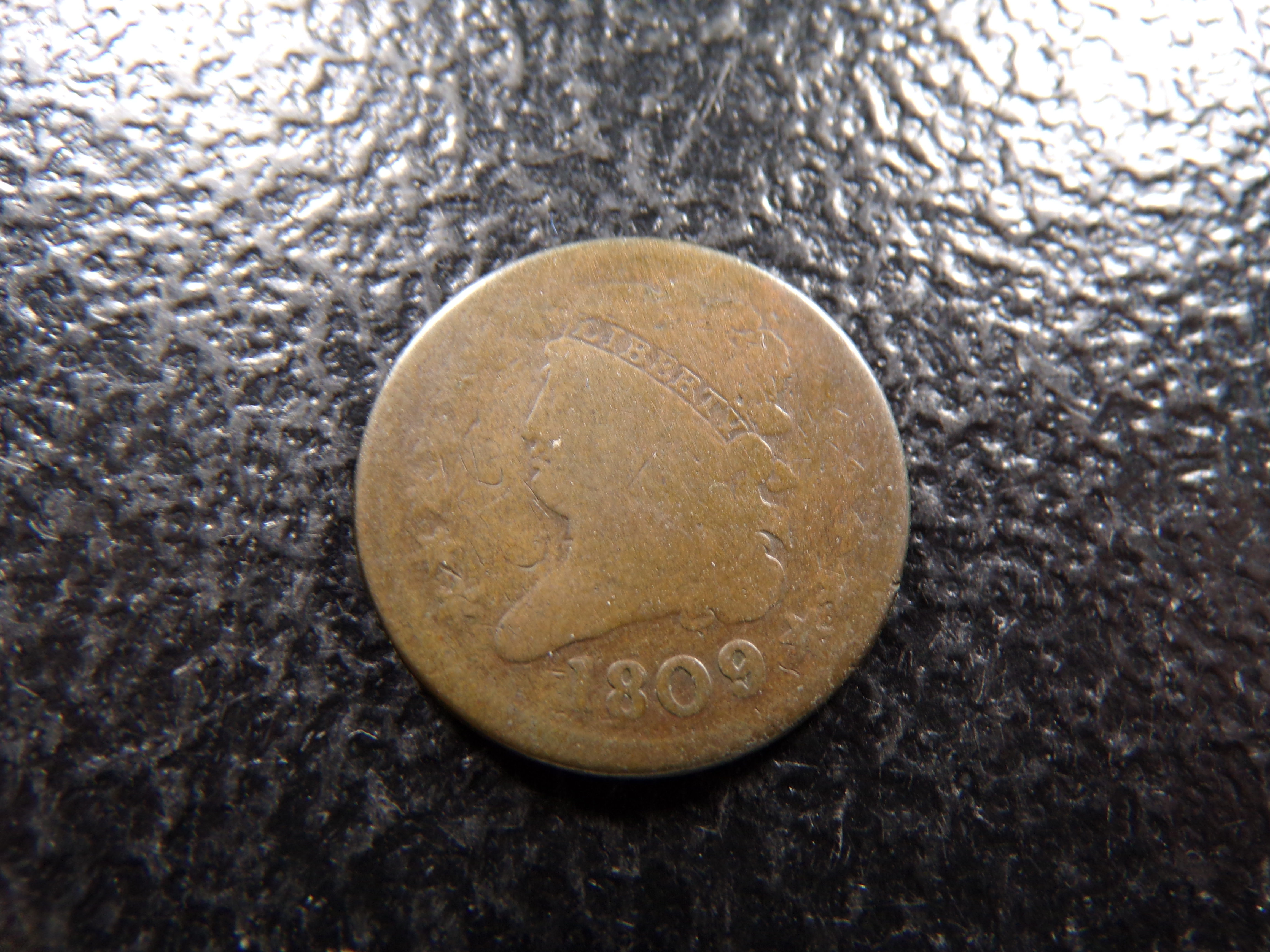 1809 CLASSIC HEAD HALF CENT