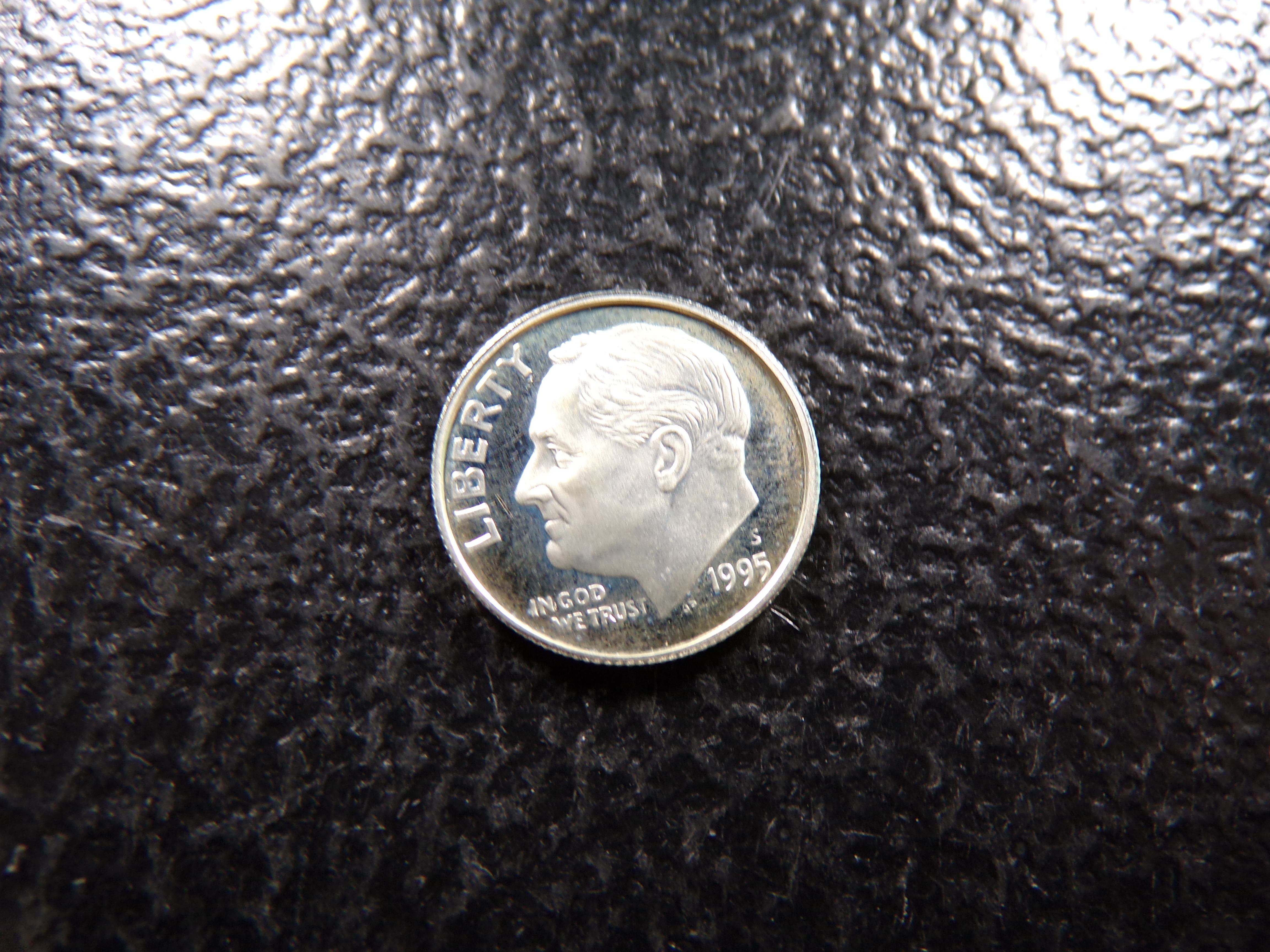 1995-S ROOSEVELT SILVER PROOF DIME