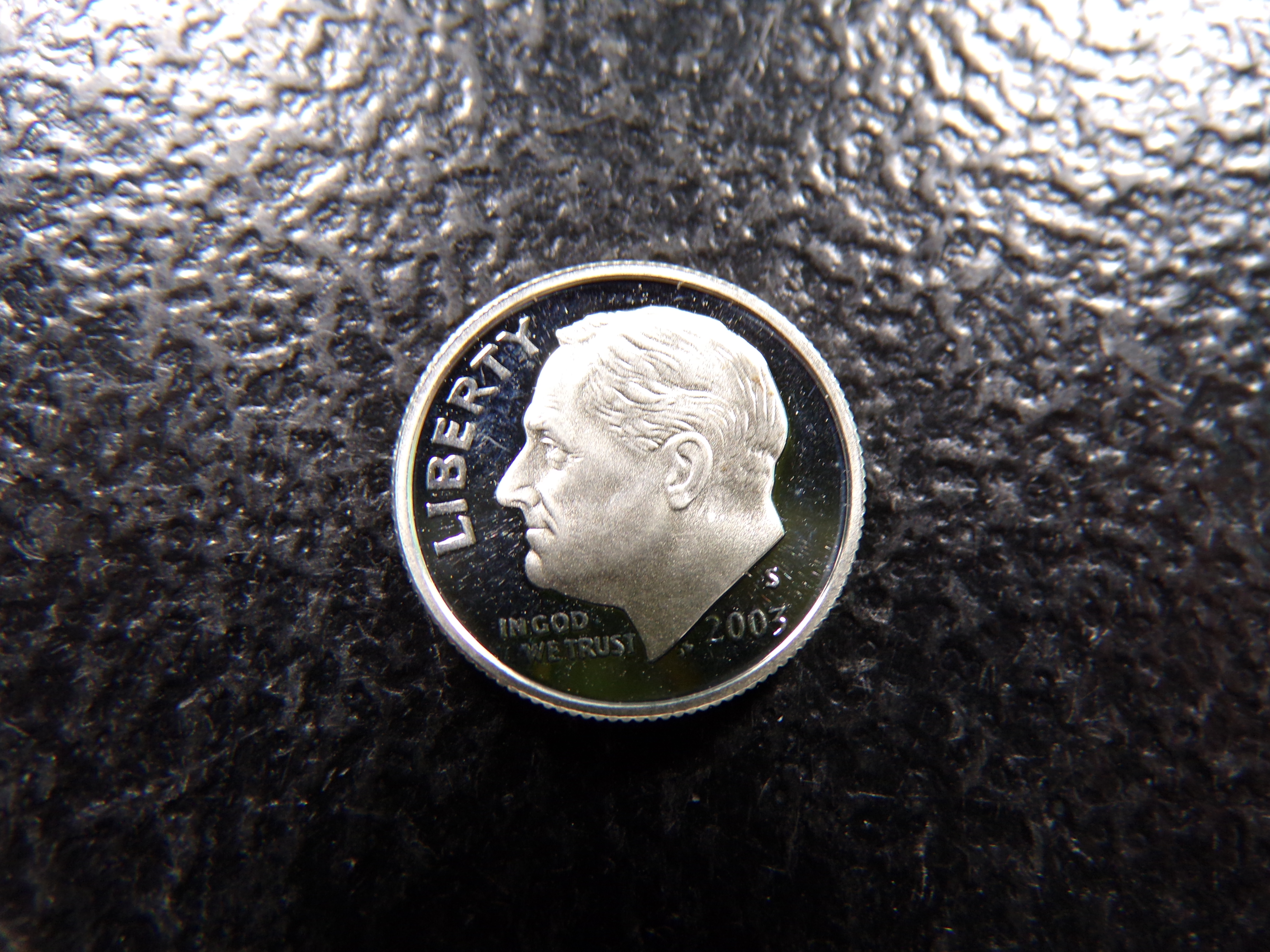 2003-S ROOSEVELT SILVER PROOF DIME