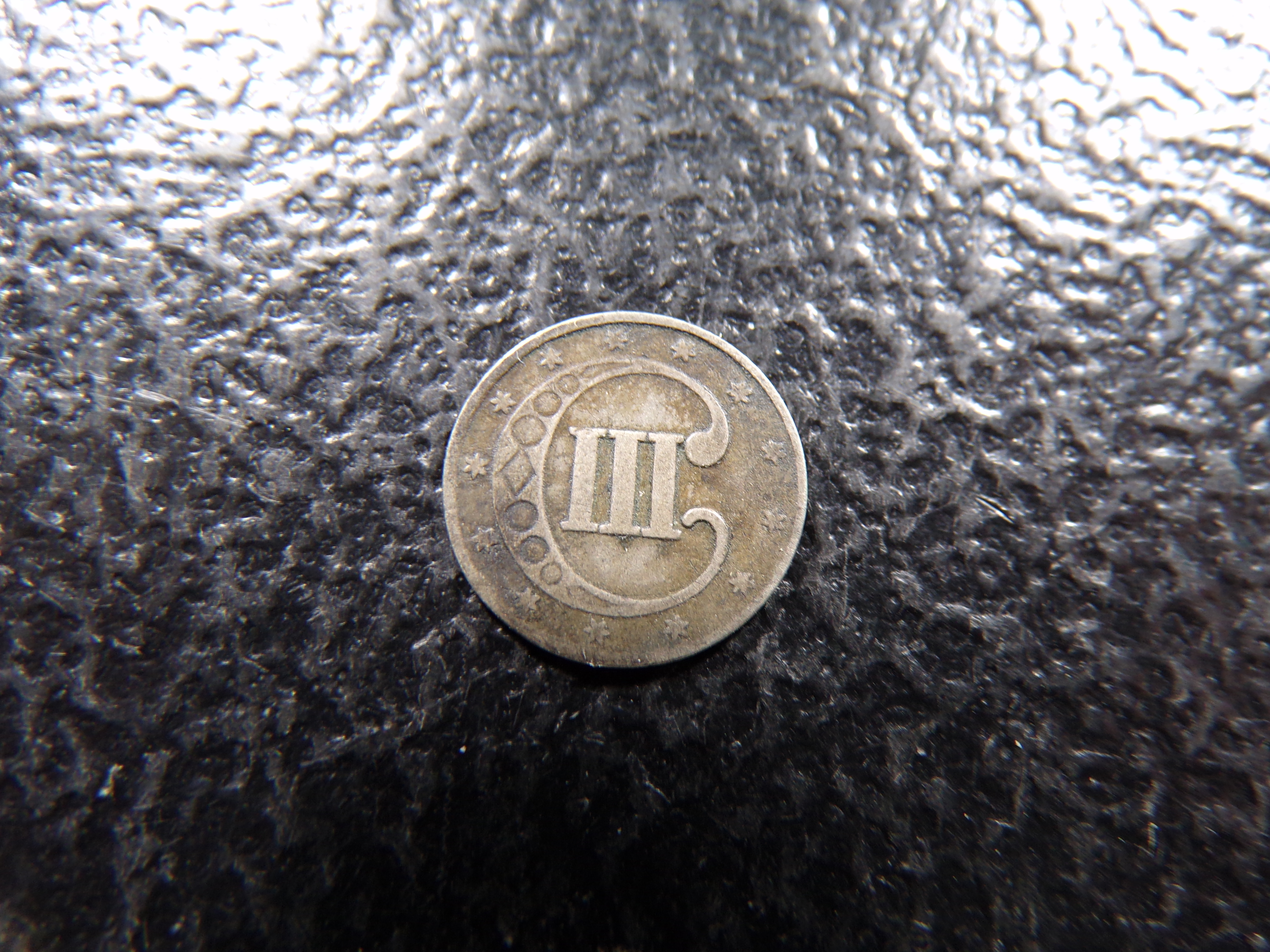 1853 THREE CENT SILVER