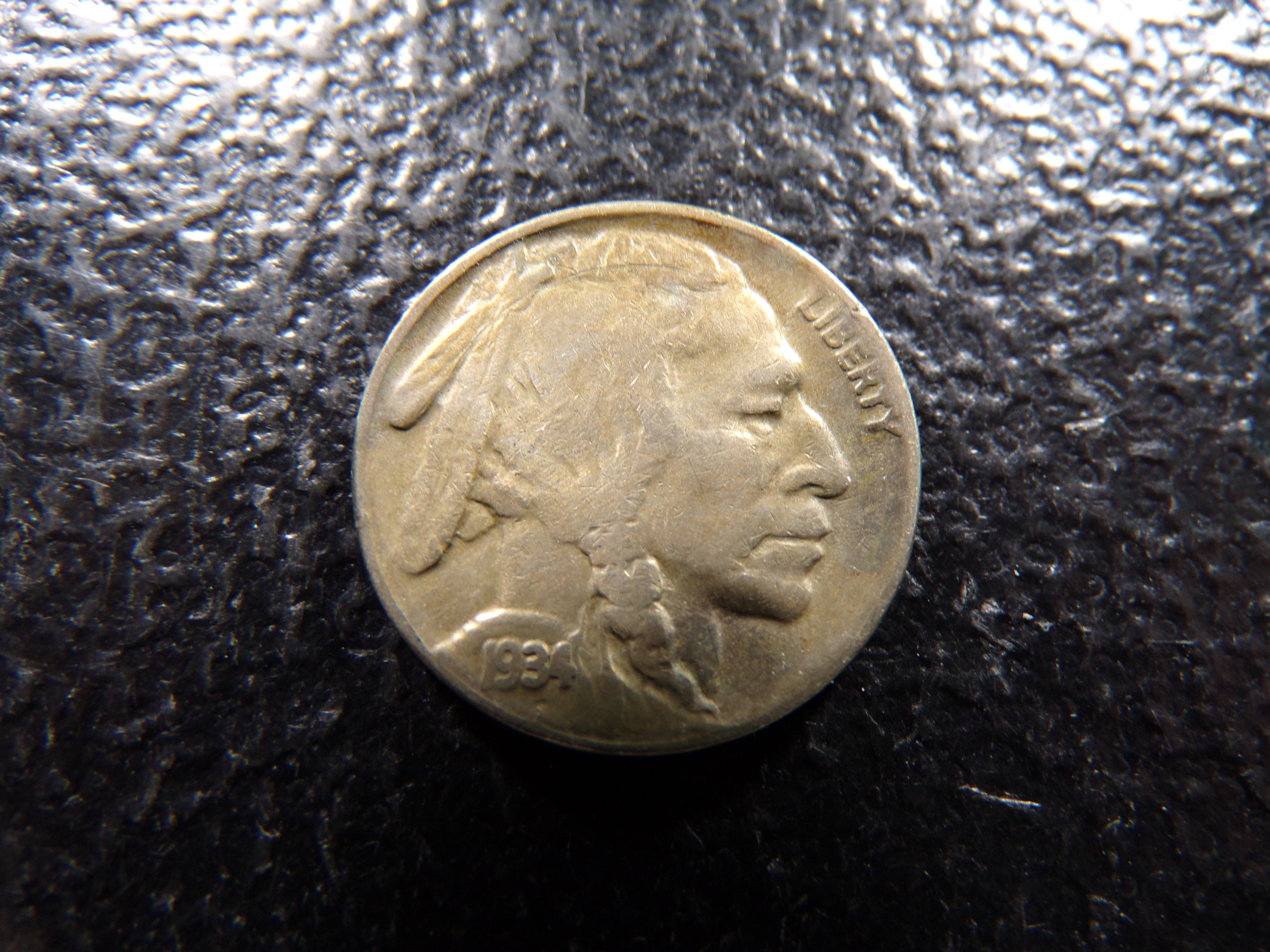 1934-D HIGH GRADE INDIAN HEAD BUFFALO NICKEL