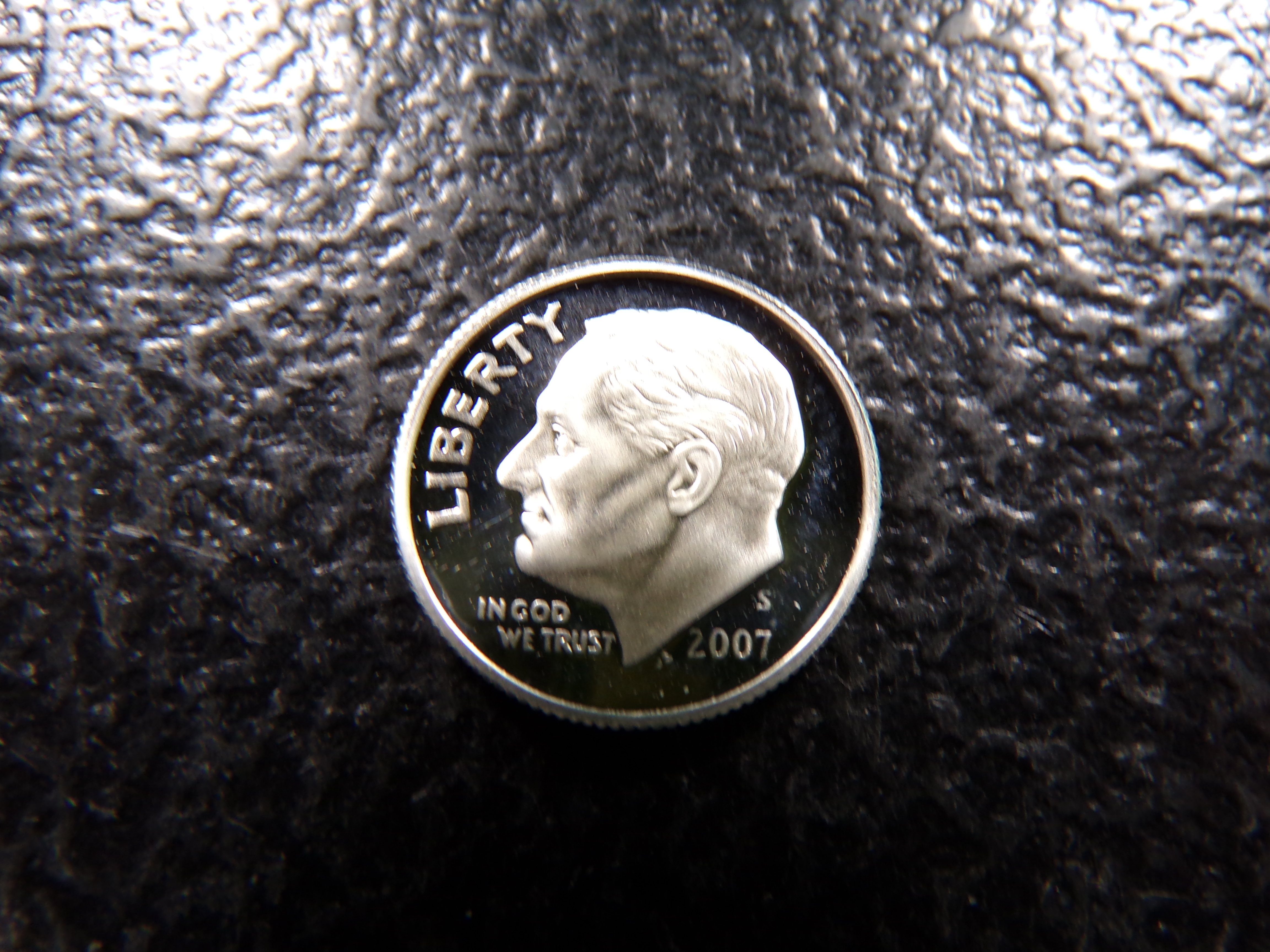 2007-S ROOSEVELT SILVER PROOF DIME