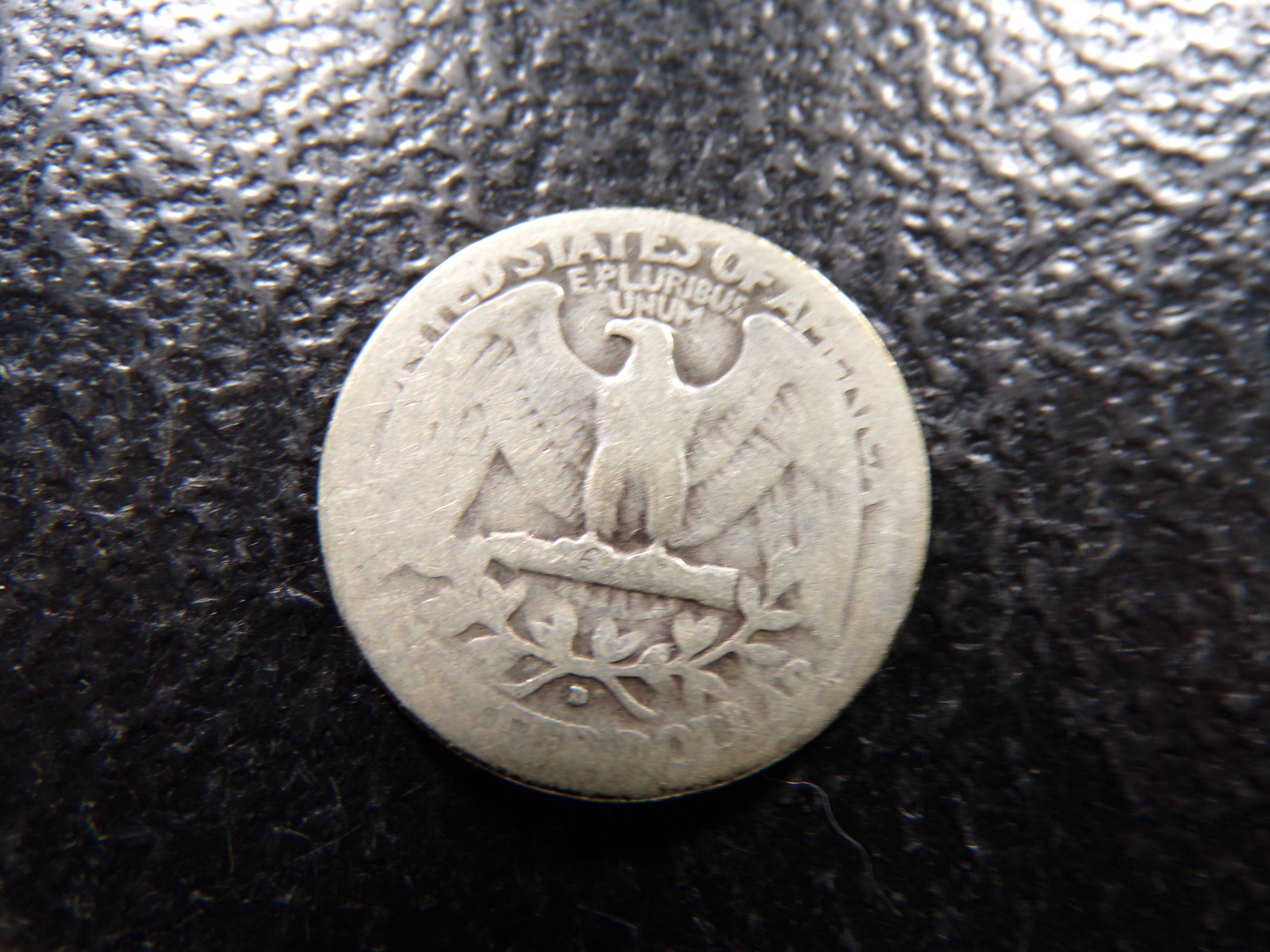 1936-D WASHINGTON SILVER QUARTER