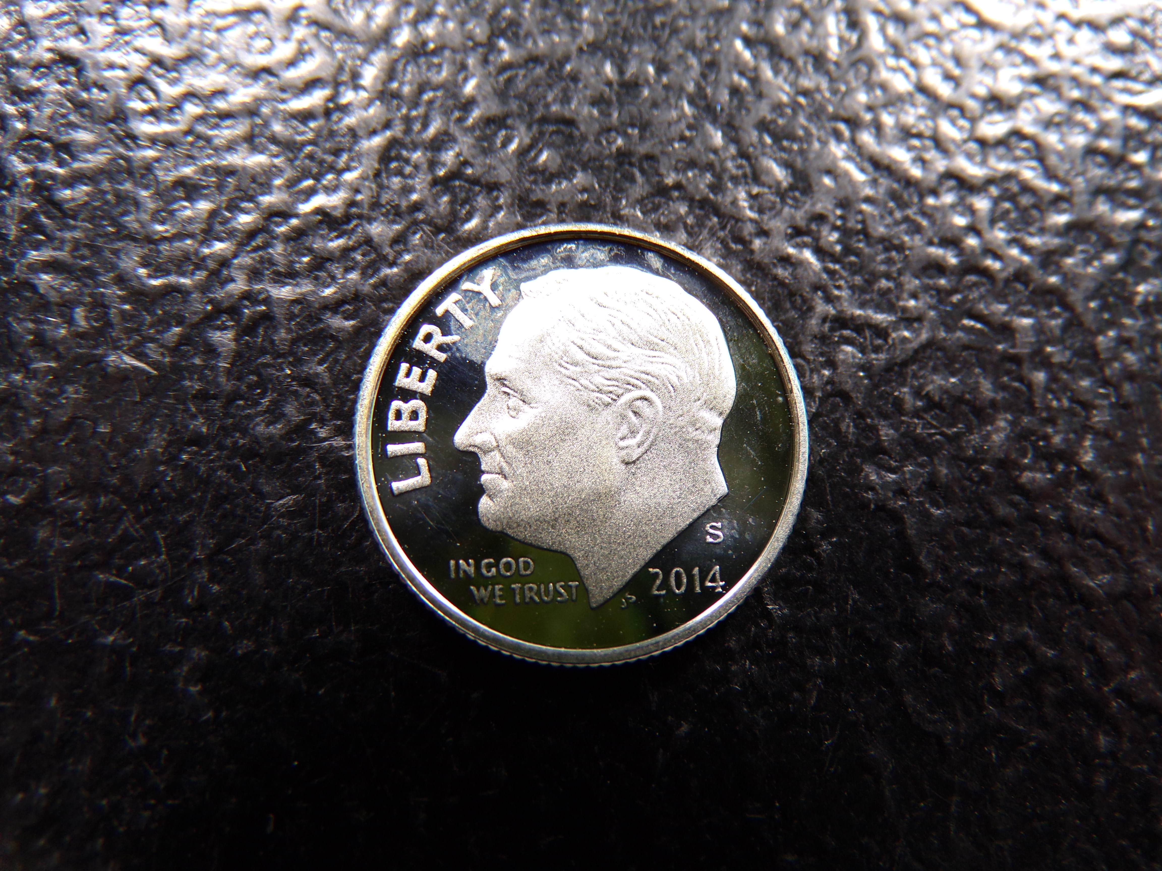2014-S ROOSEVELT SILVER PROOF DIME