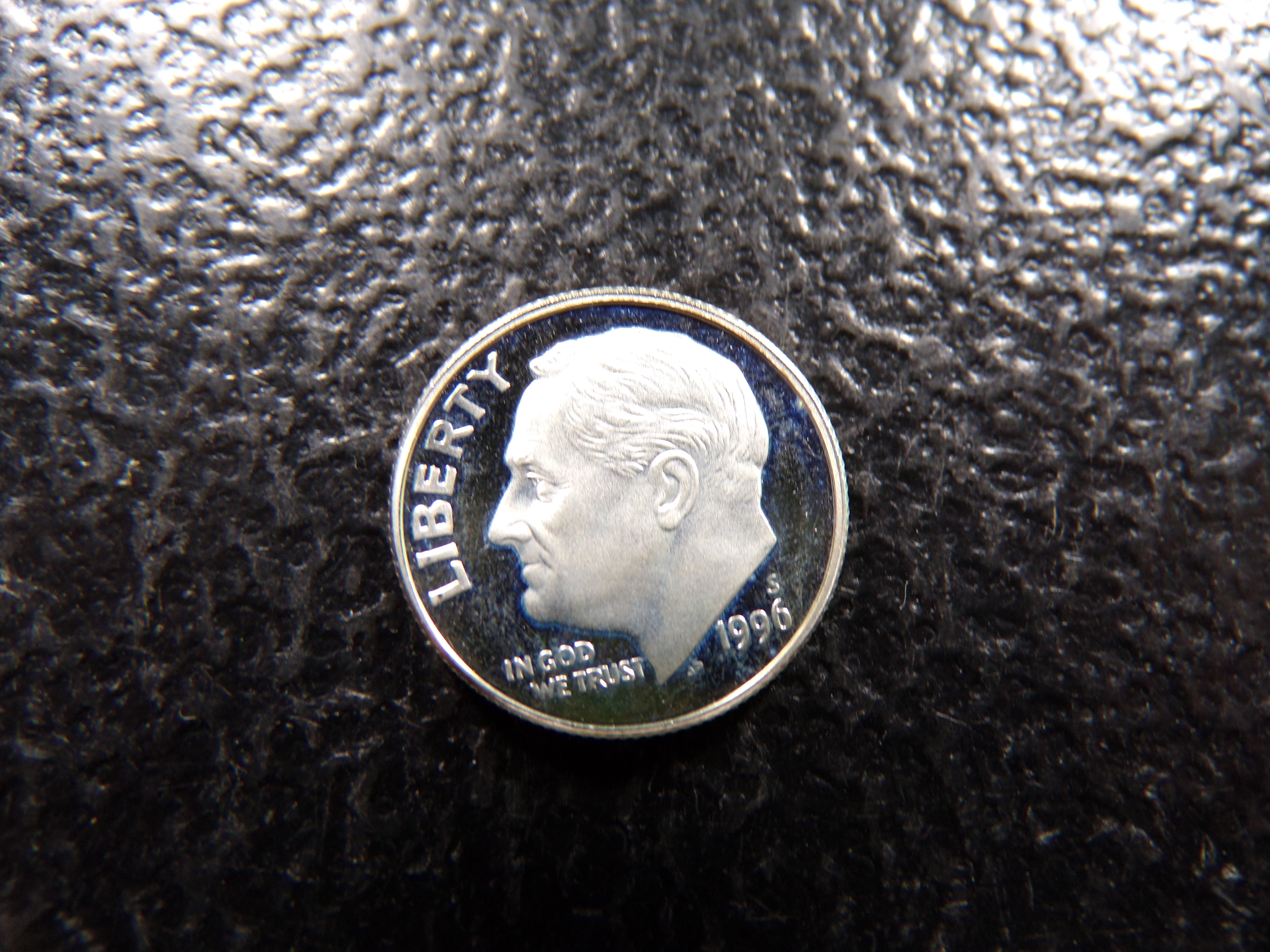 1996-S ROOSEVELT SILVER PROOF DIME