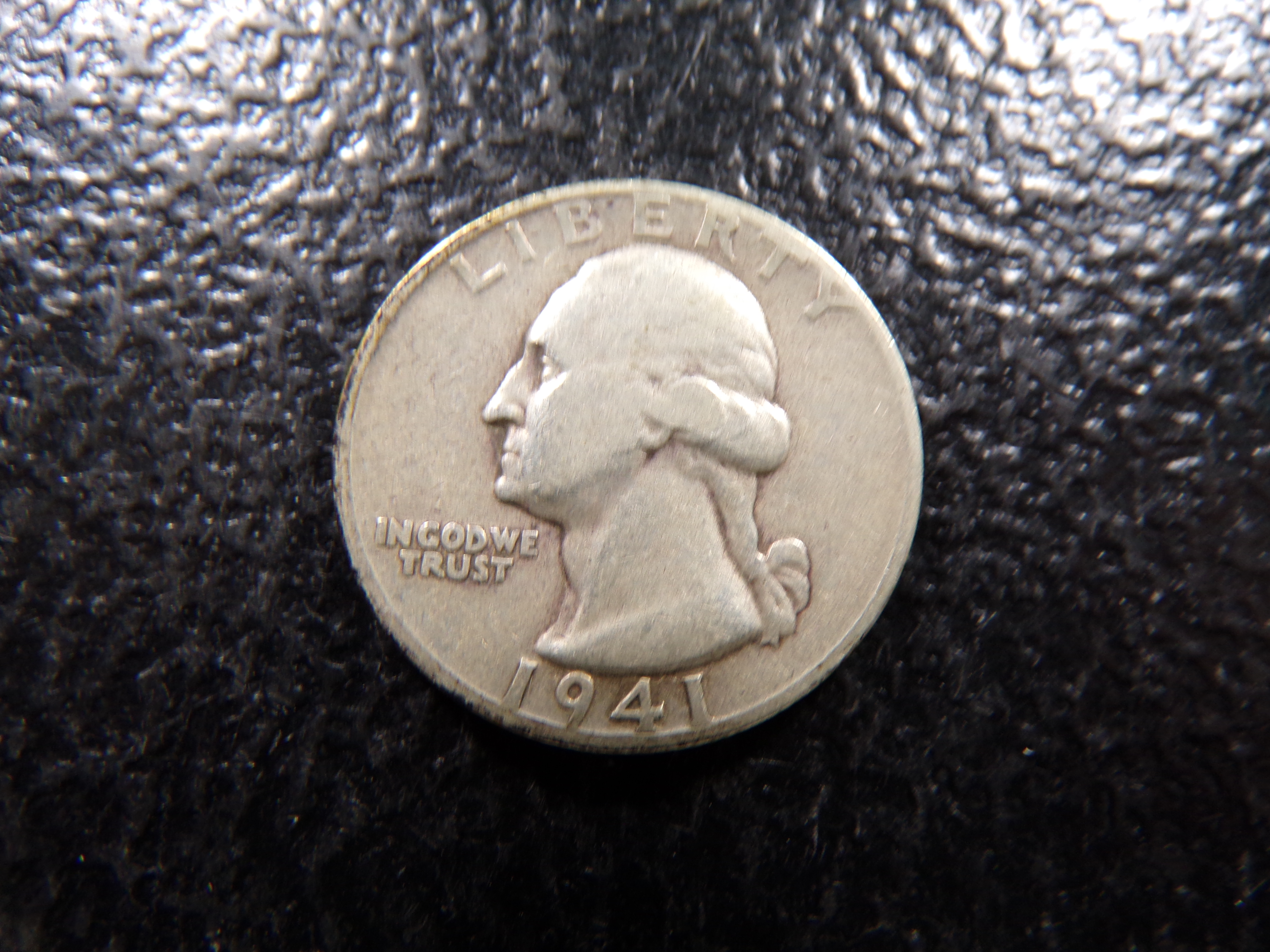 1941-S WASHINGTON SILVER QUARTER