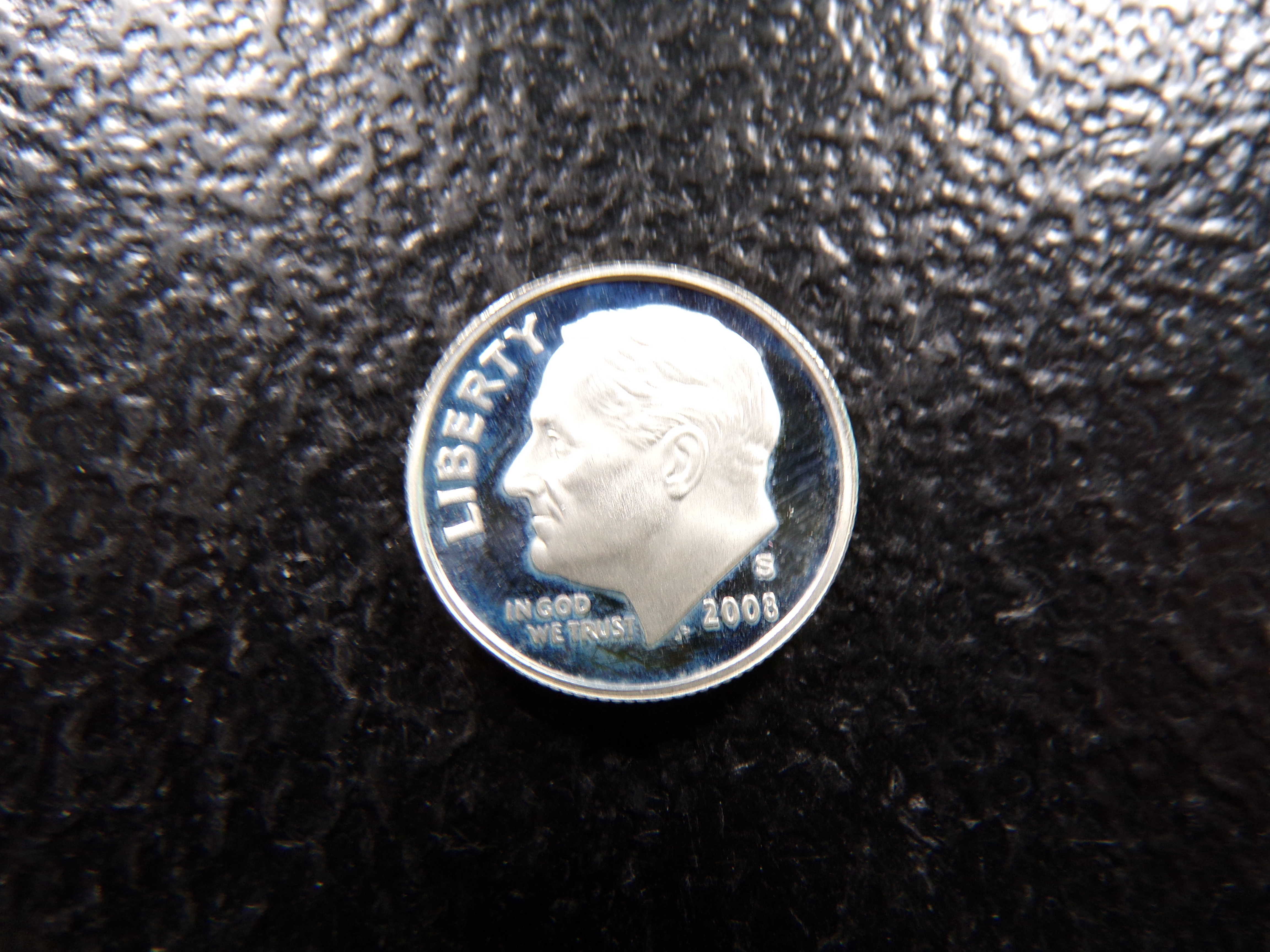 2008-S ROOSEVELT SILVER PROOF DIME
