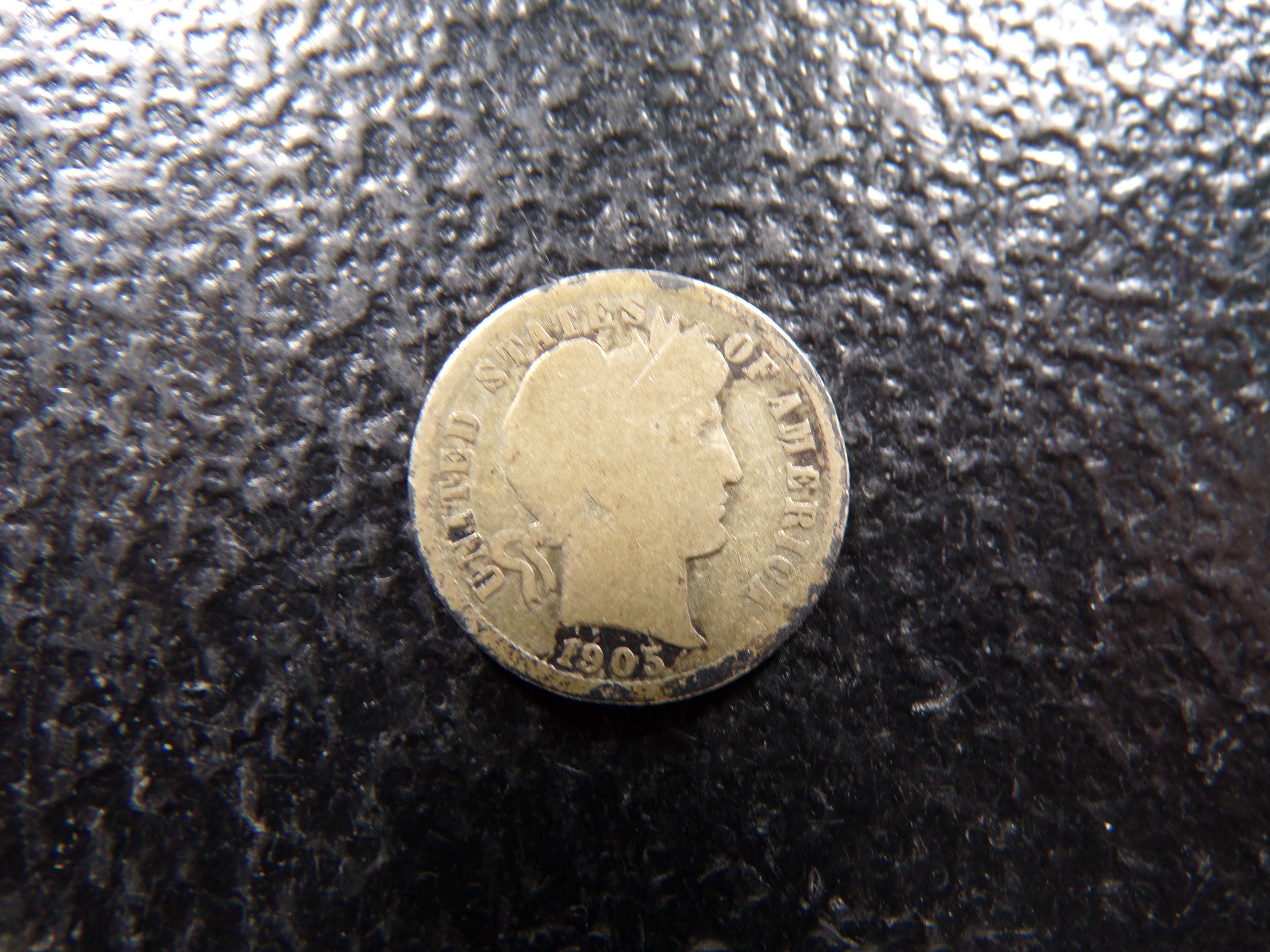 1905-O RARE DATE BARBER SILVER DIME