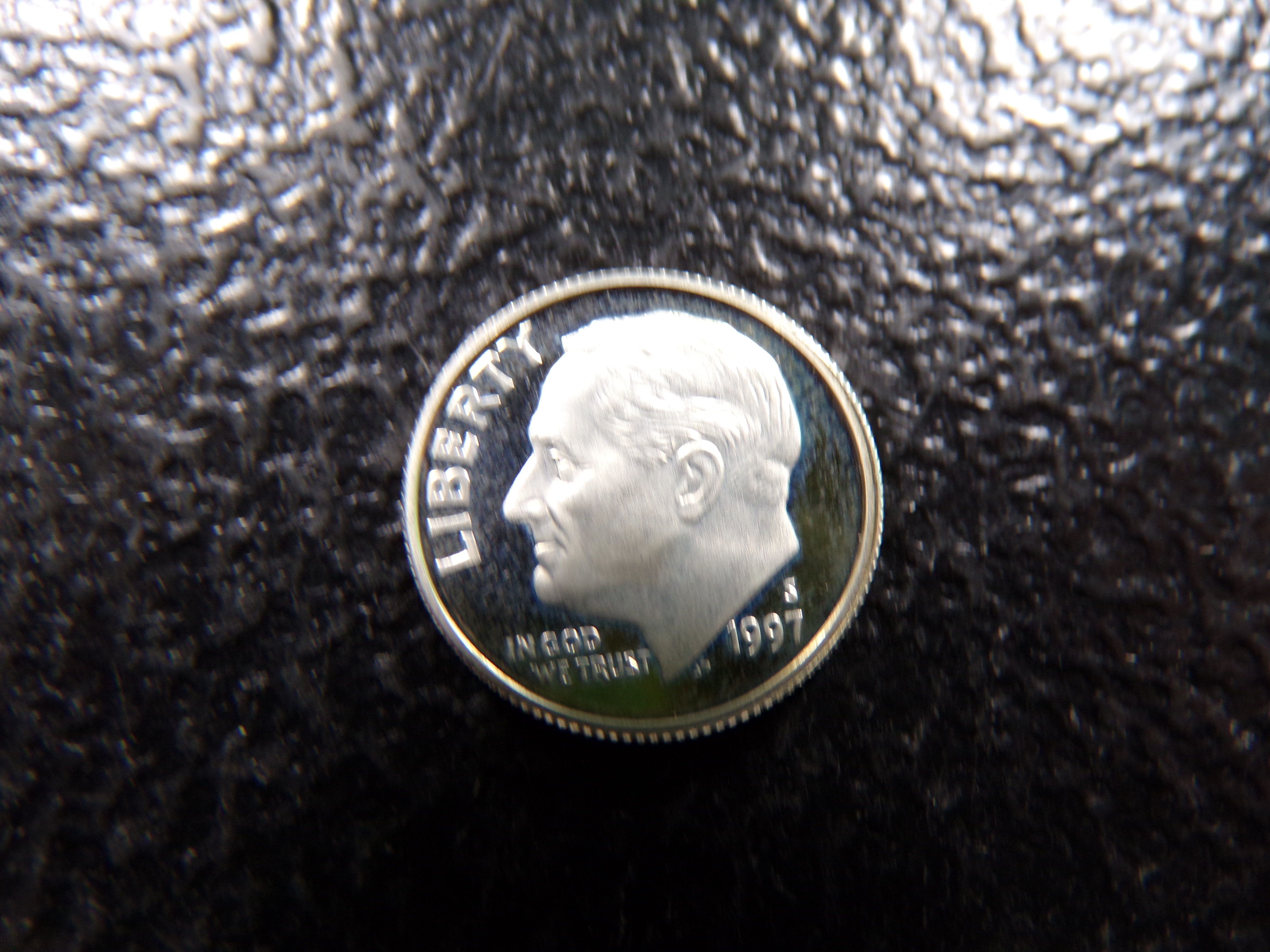 1997-S ROOSEVELT SILVER PROOF DIME