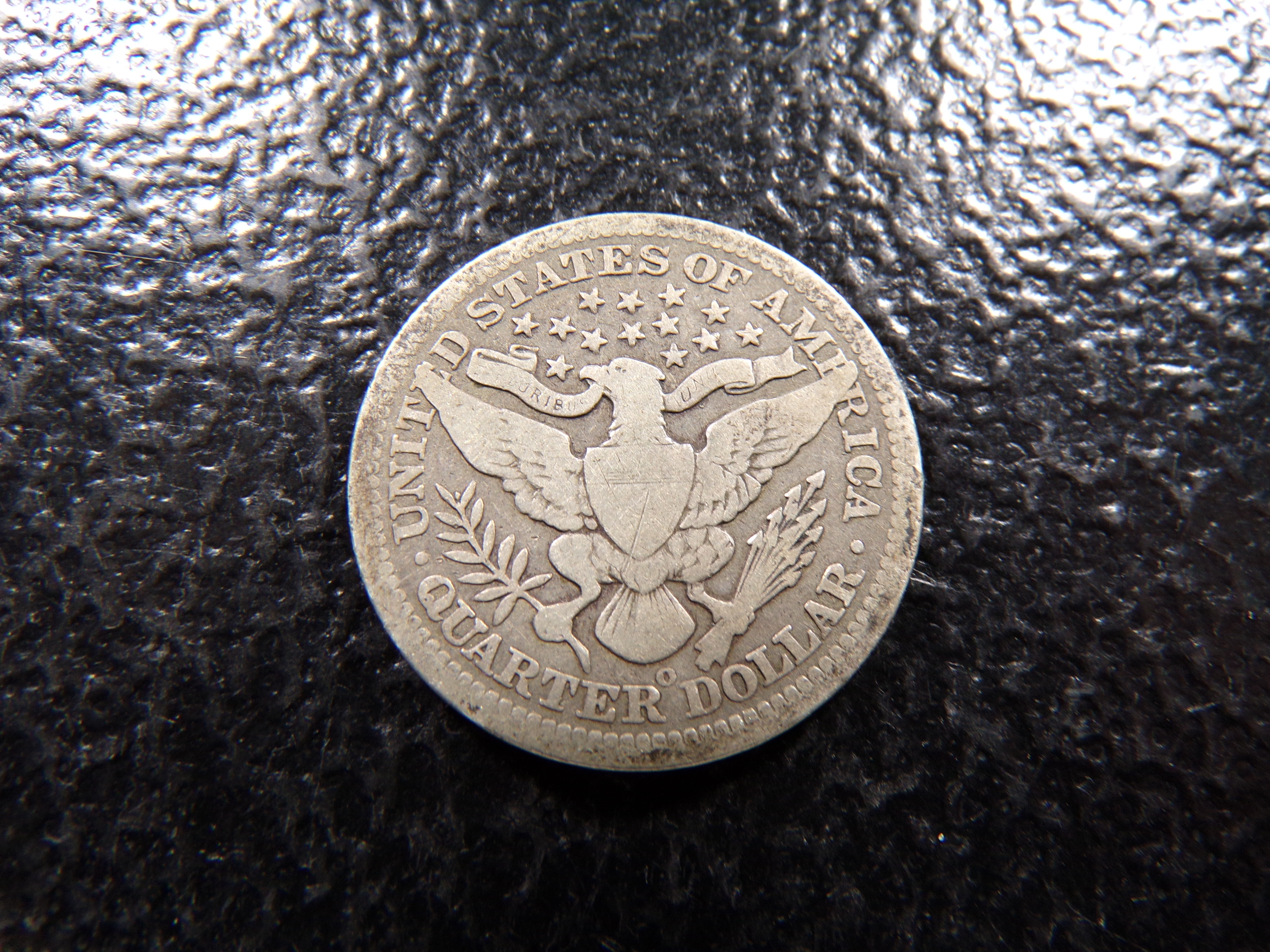 1905-O BARBER SILVER QUARTER