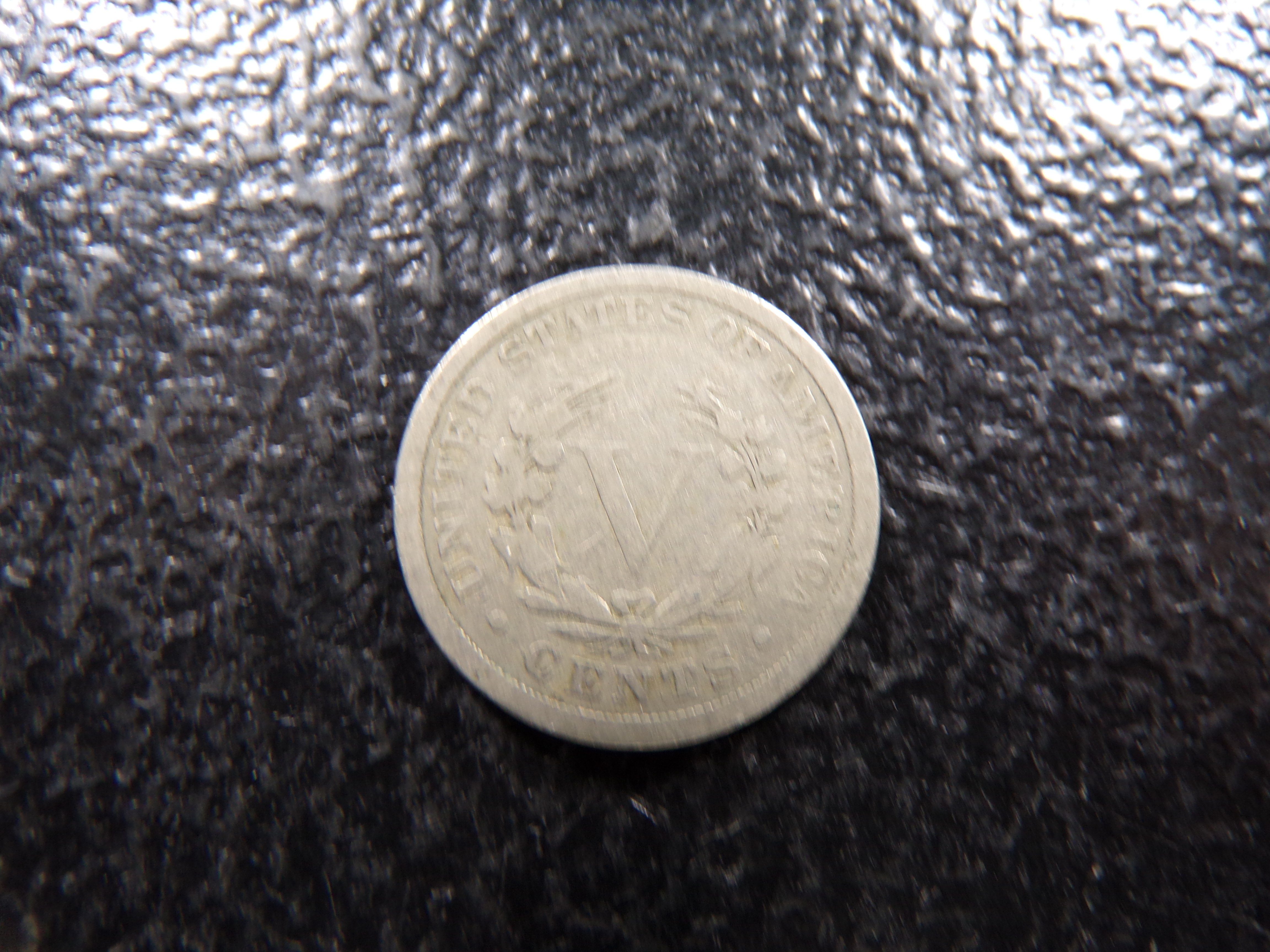 1883 WITH CENTS LIBERTY HEAD V NICKEL