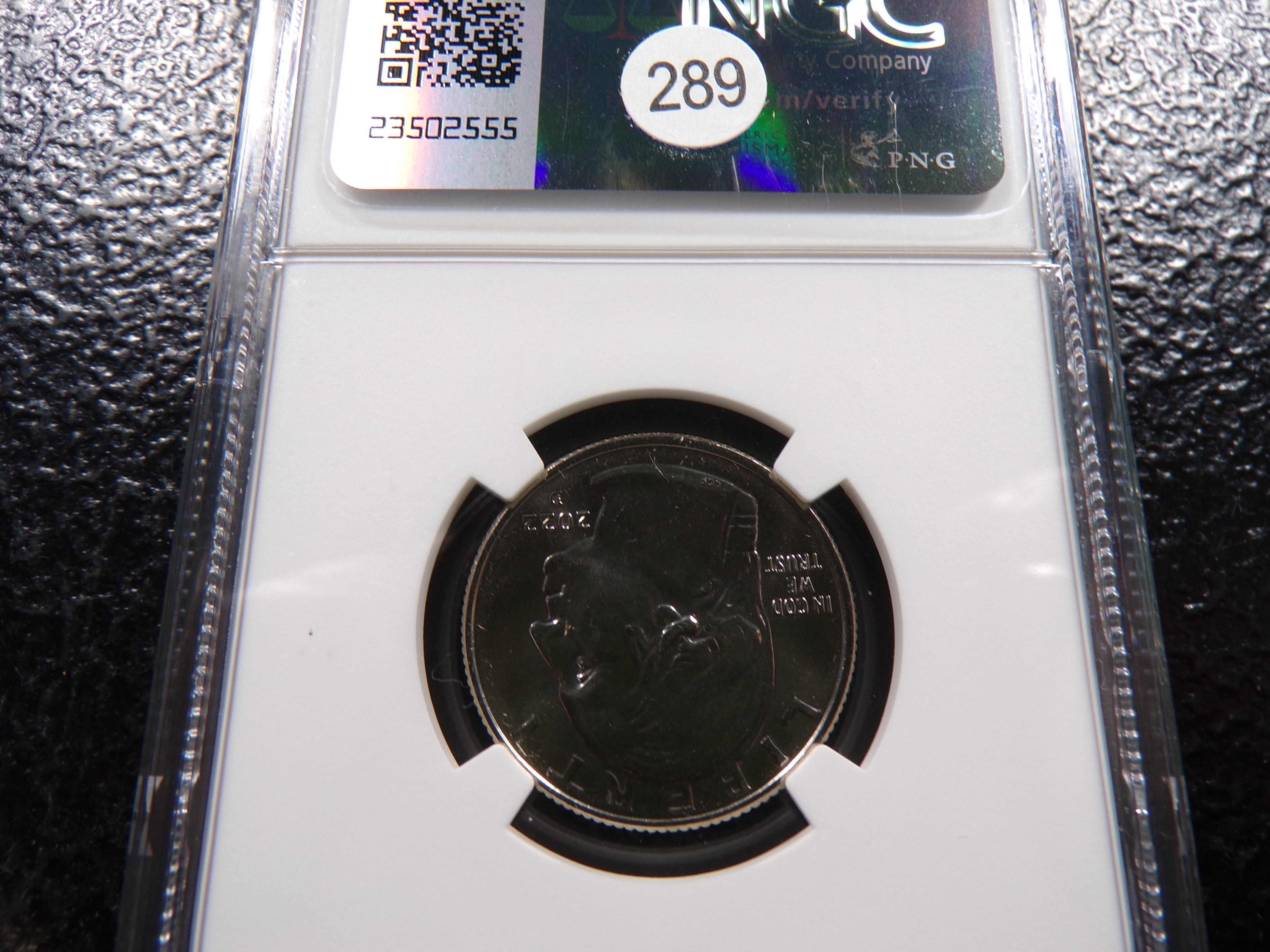 2022-D NGC MS67 SALLY RIDE QUARTER