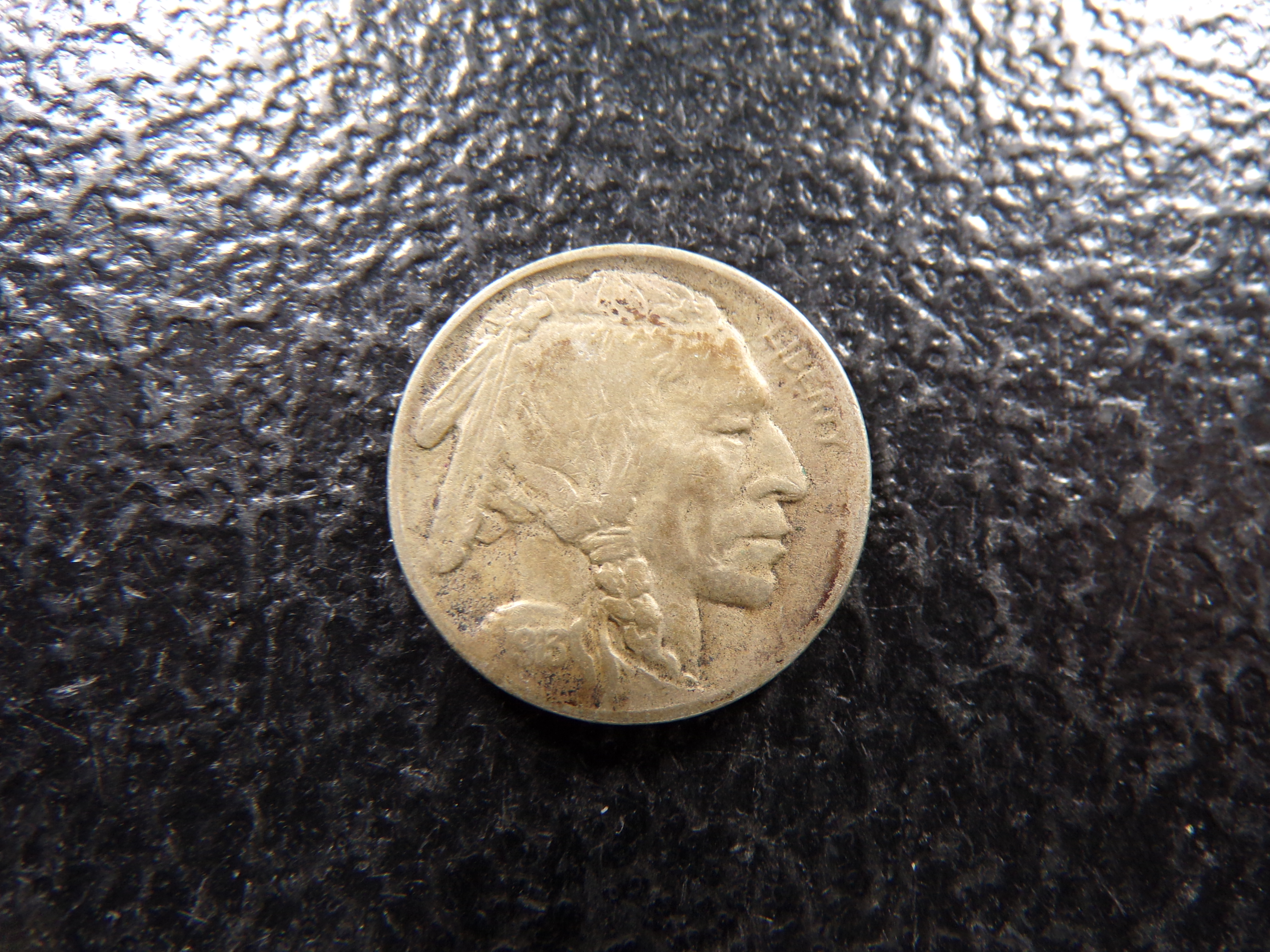 1913-D T-1 INDIAN HEAD BUFFALO NICKEL