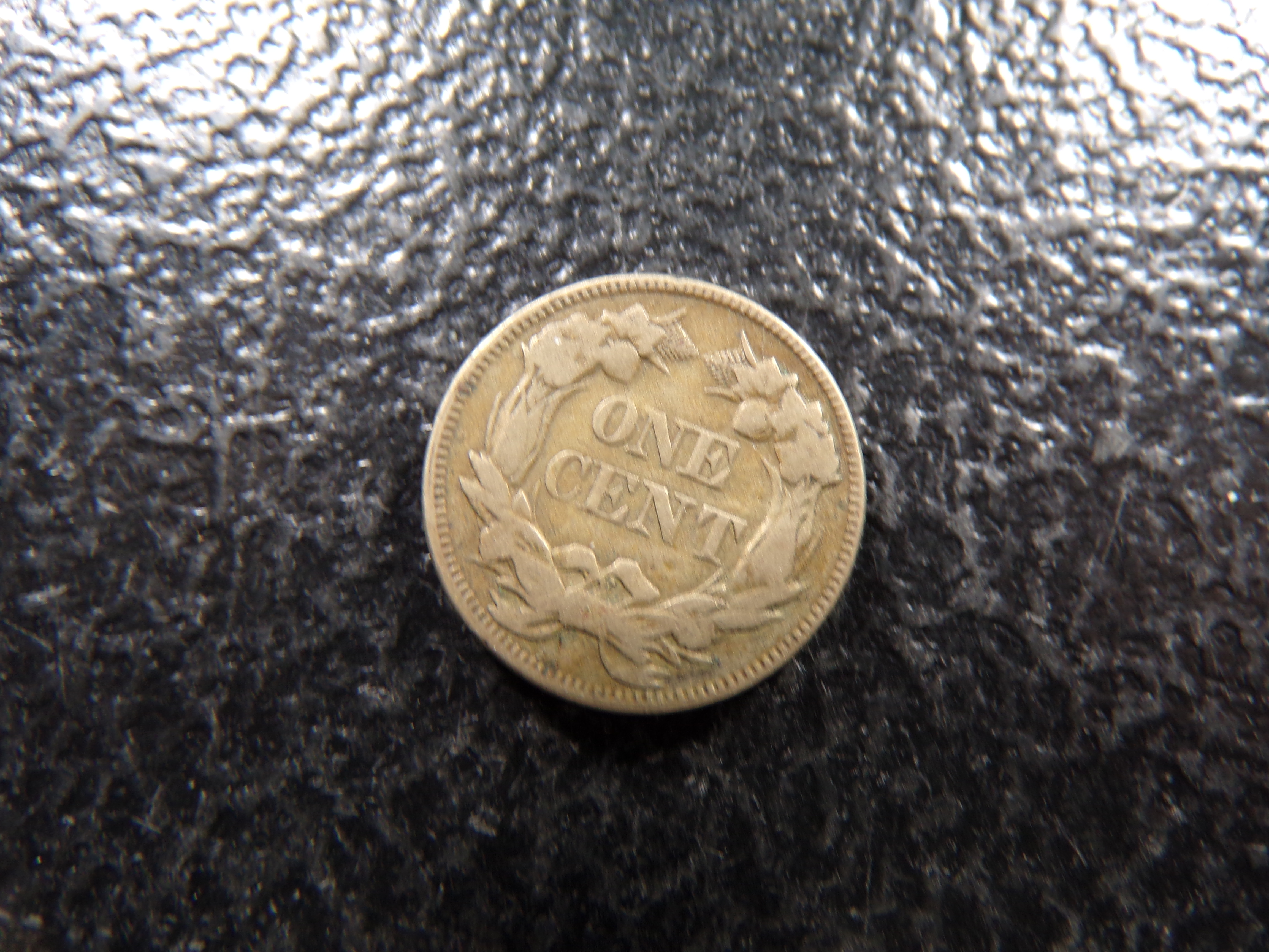1857 FLYING EAGLE CENT
